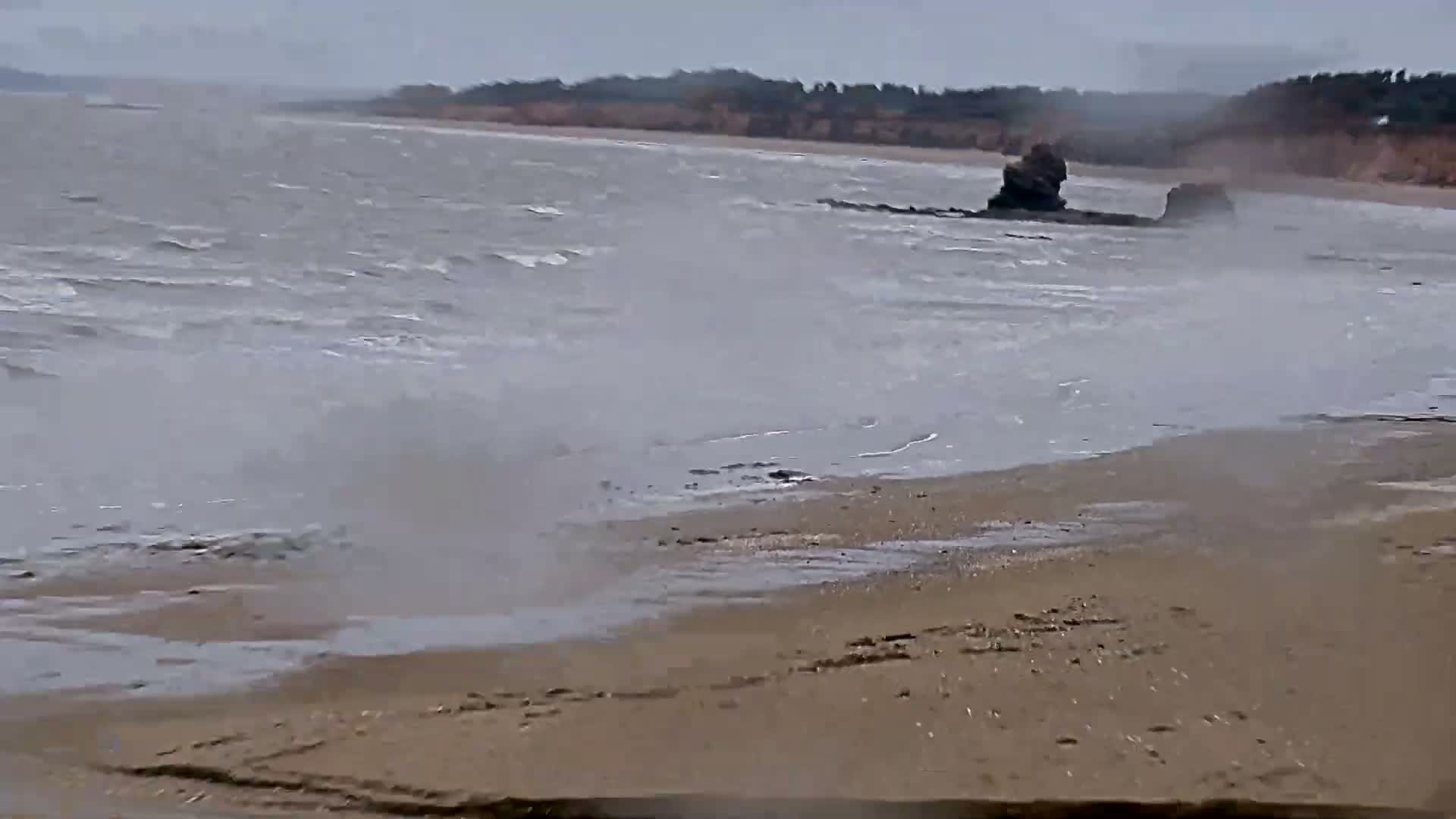 Pénestin, Plage de Betahon Beach Live Cam - Vannes, Morbihan, Bretagne, France
