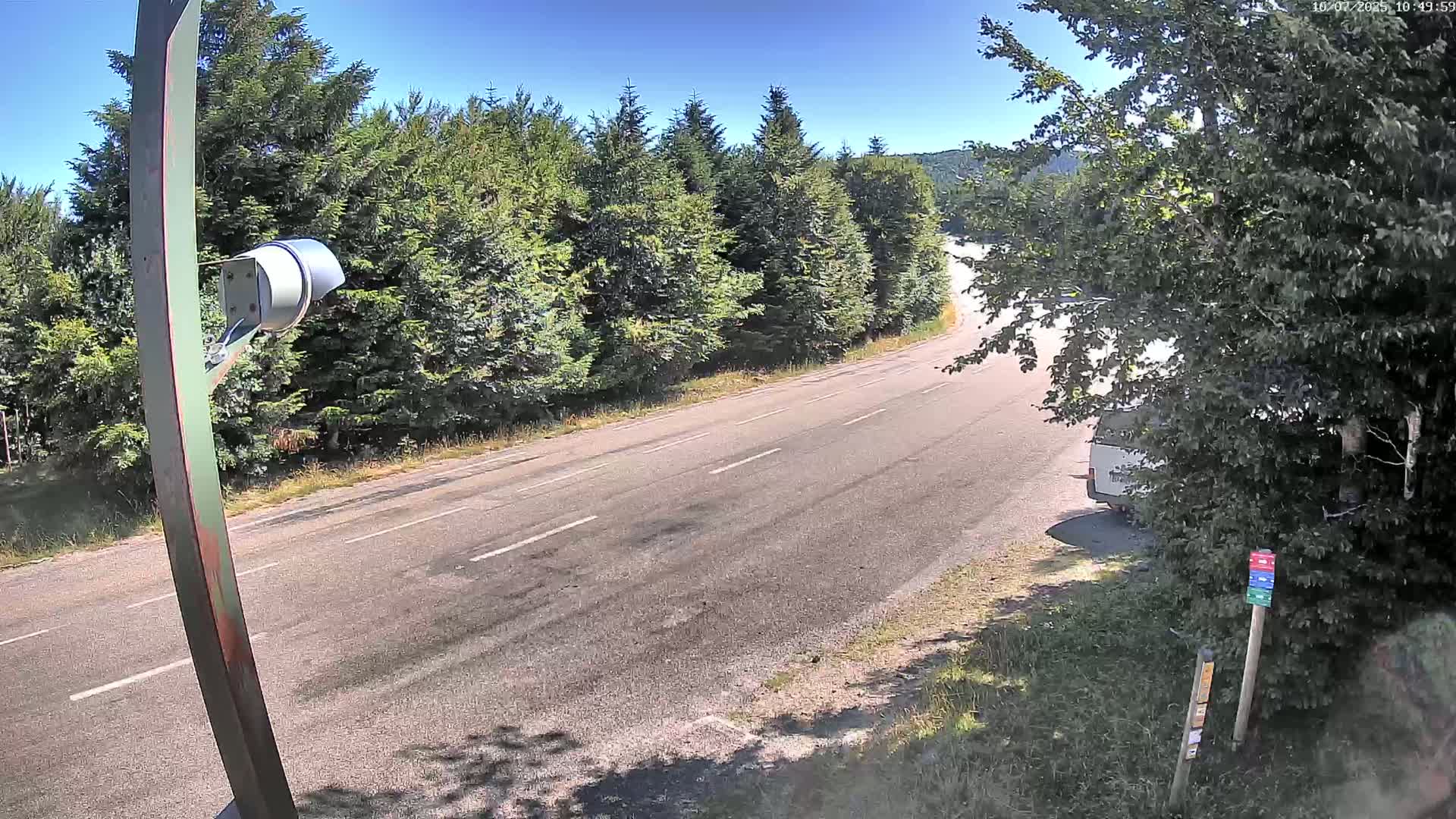 Val-d'Aigoual, Mount l'Aigoual - Station de Prat Peyrot 2 Live Cam - Le Vigan, Gard, Occitanie, France