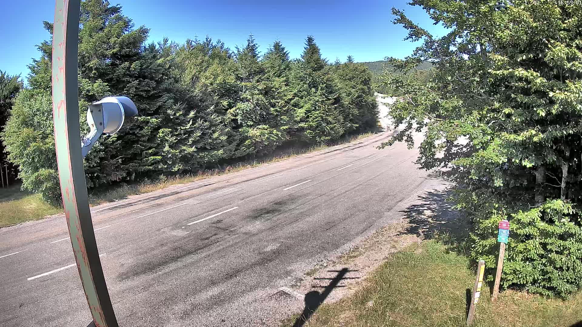 Val-d'Aigoual, Mount l'Aigoual - Station de Prat Peyrot 2 Live Cam - Le Vigan, Gard, Occitanie, France