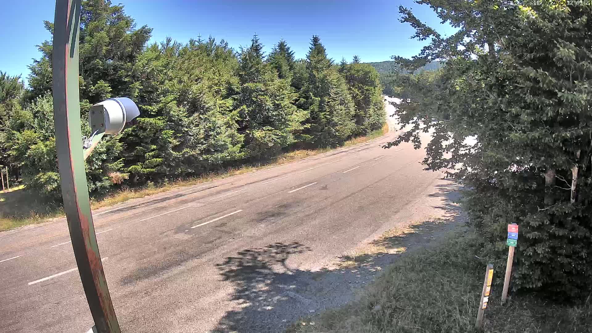 Val-d'Aigoual, Mount l'Aigoual - Station de Prat Peyrot 2 Live Cam - Le Vigan, Gard, Occitanie, France