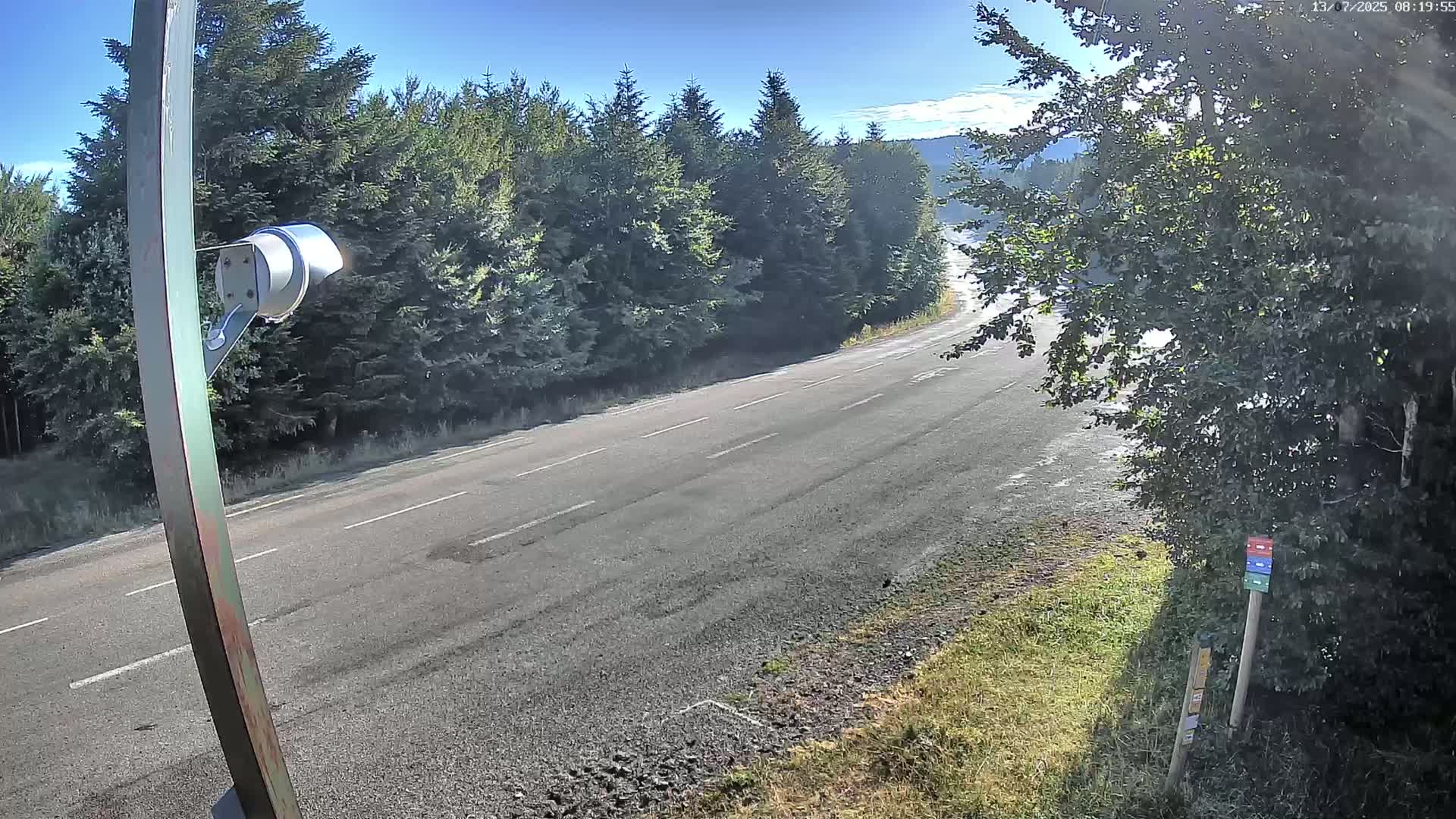 Val-d'Aigoual, Mount l'Aigoual - Station de Prat Peyrot 2 Live Cam - Le Vigan, Gard, Occitanie, France