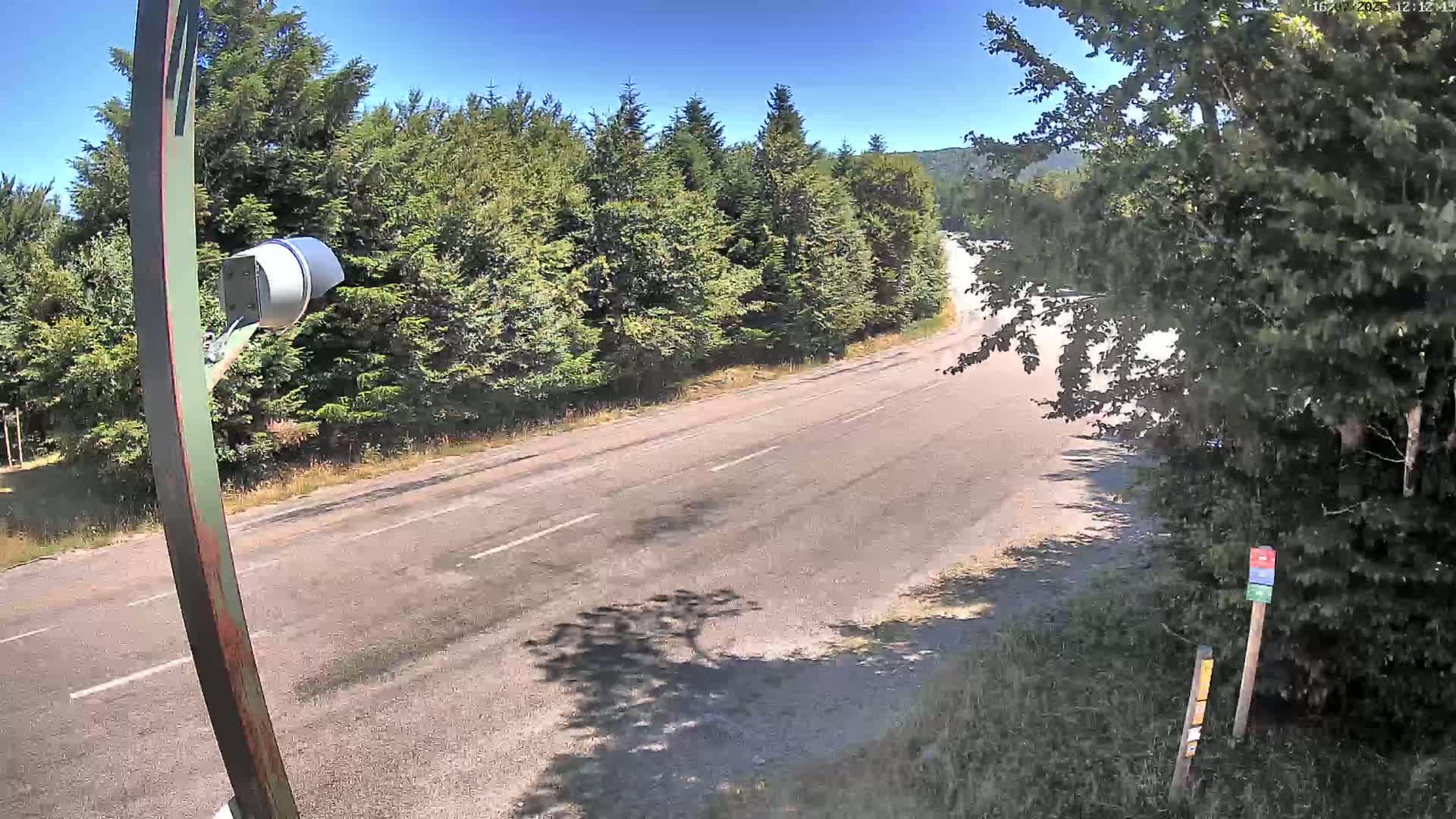 Val-d'Aigoual, Mount l'Aigoual - Station de Prat Peyrot 2 Live Cam - Le Vigan, Gard, Occitanie, France