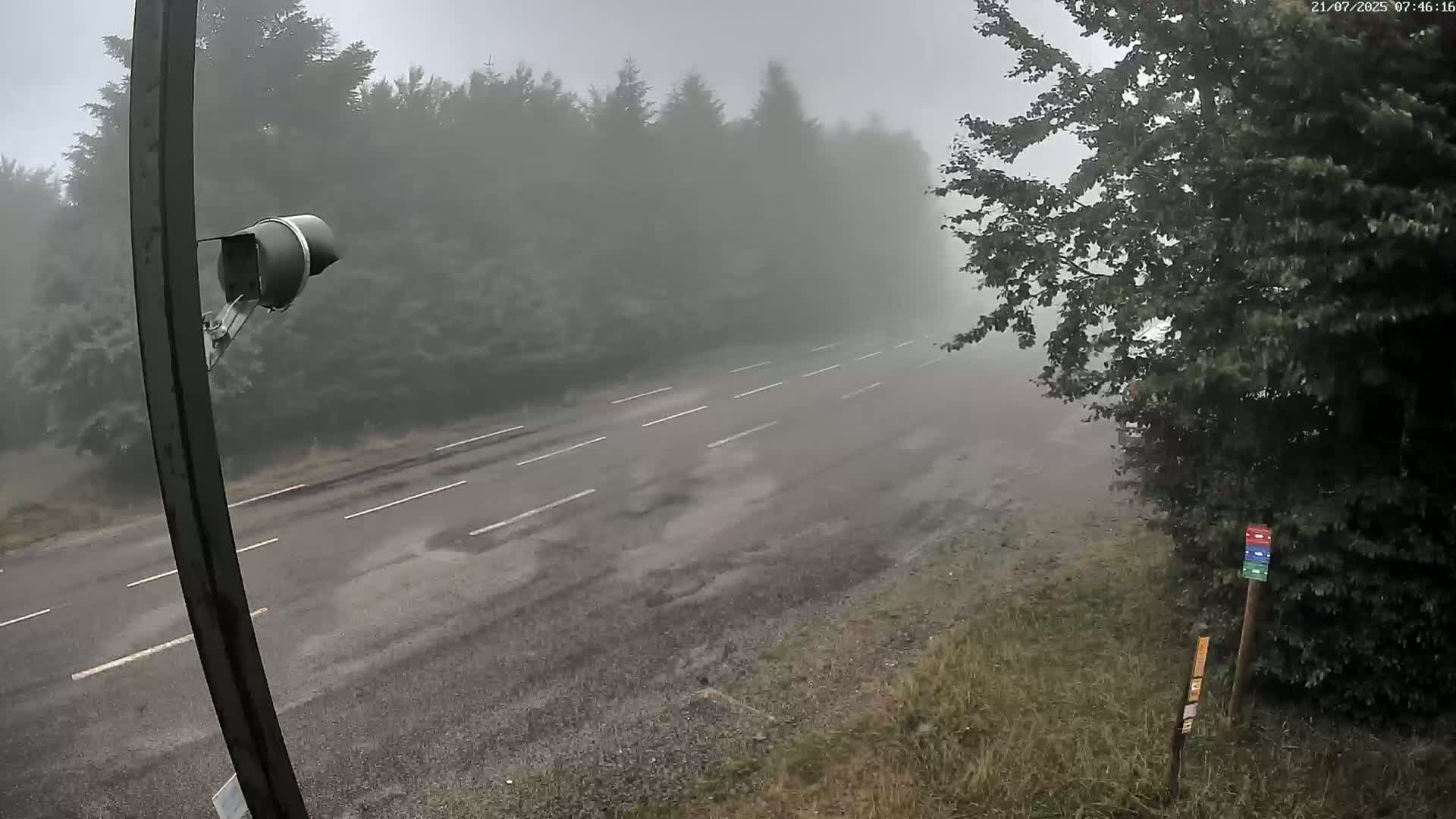 Val-d'Aigoual, Mount l'Aigoual - Station de Prat Peyrot 2 Live Cam - Le Vigan, Gard, Occitanie, France
