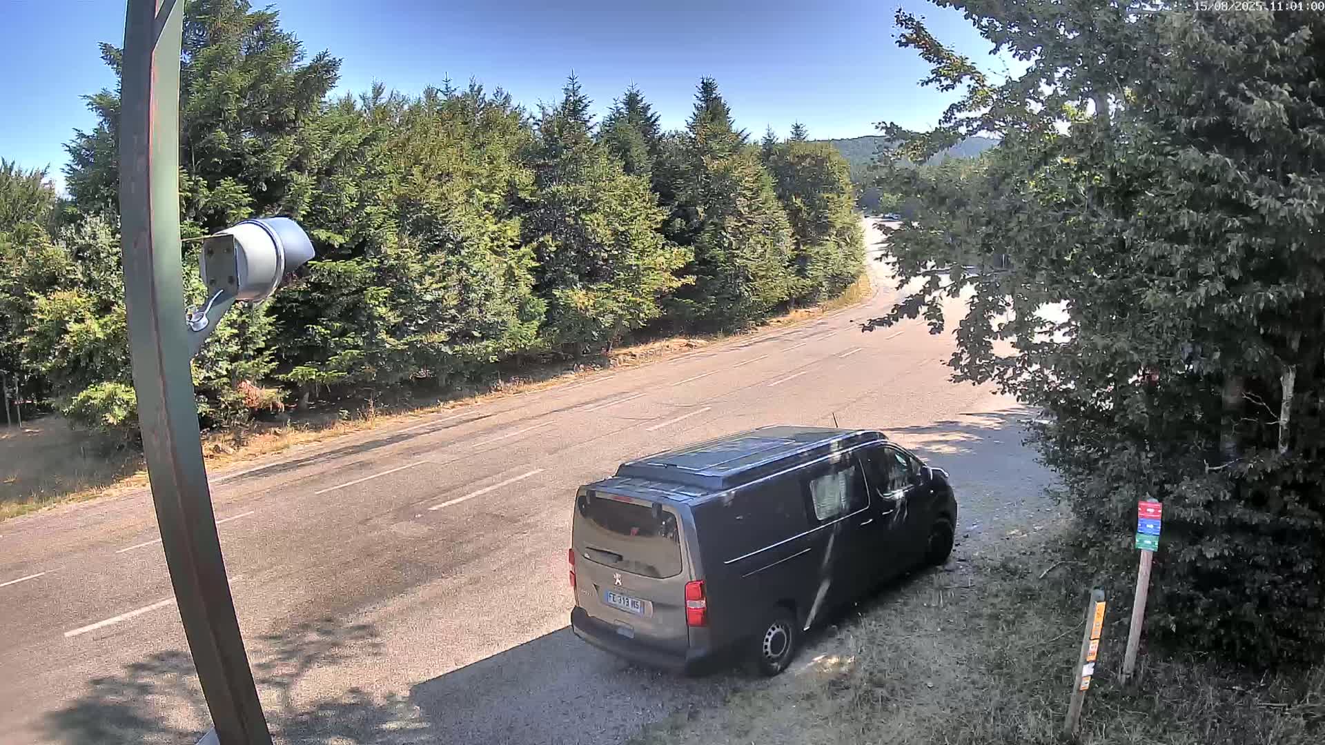 Val-d'Aigoual, Mount l'Aigoual - Station de Prat Peyrot 2 Live Cam - Le Vigan, Gard, Occitanie, France