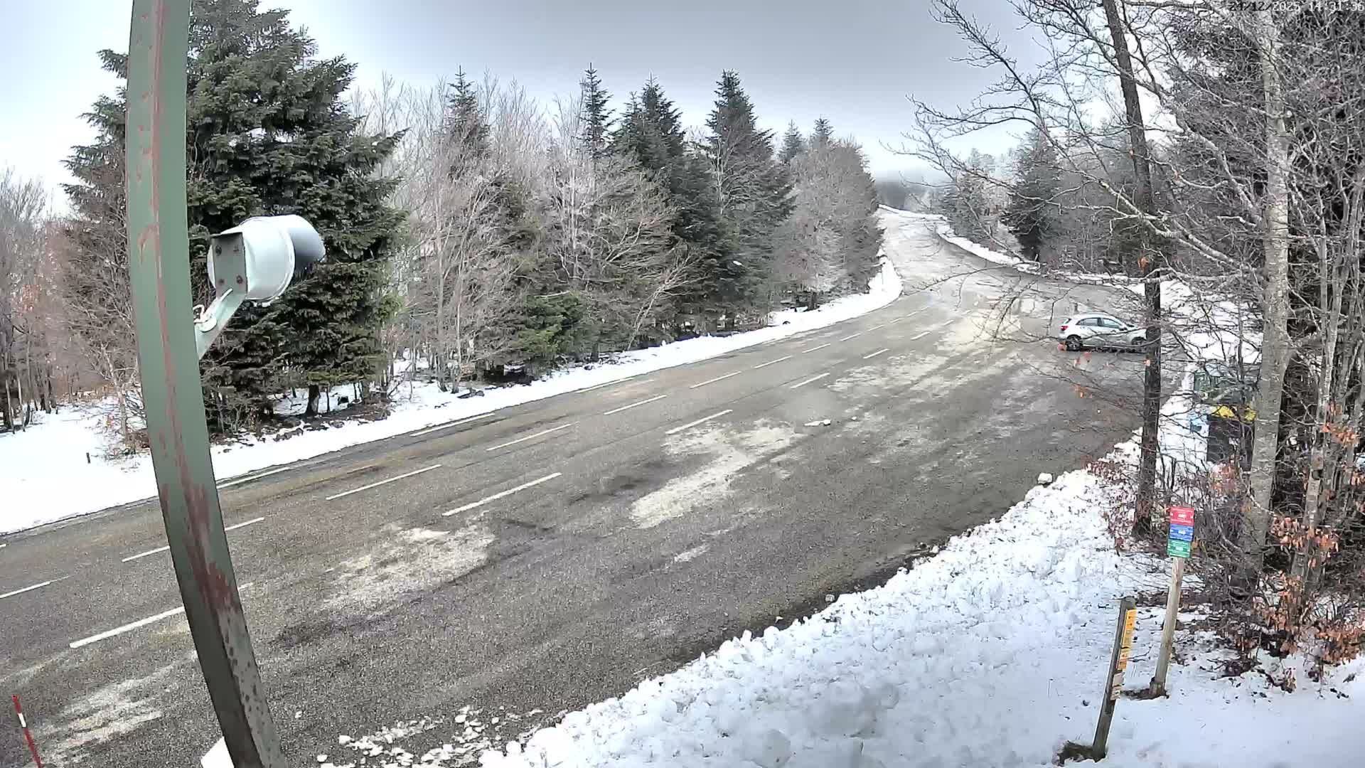 Val-d'Aigoual, Mount l'Aigoual - Station de Prat Peyrot 2 Live Cam - Le Vigan, Gard, Occitanie, France