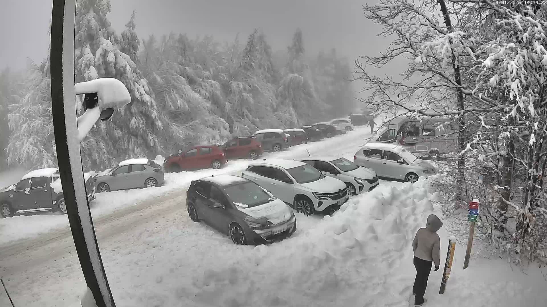 Val-d'Aigoual, Mount l'Aigoual - Station de Prat Peyrot 2 Live Cam - Le Vigan, Gard, Occitanie, France