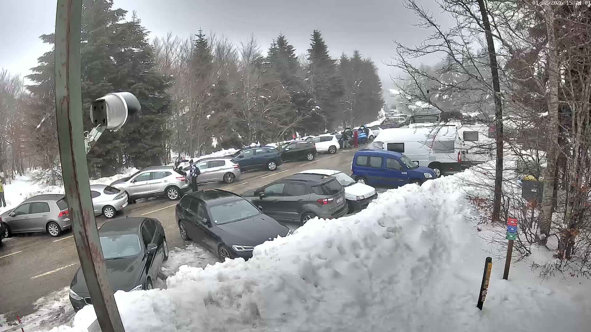 Val-d'Aigoual, Mount l'Aigoual - Station de Prat Peyrot 2 Live Cam - Le Vigan, Gard, Occitanie, France