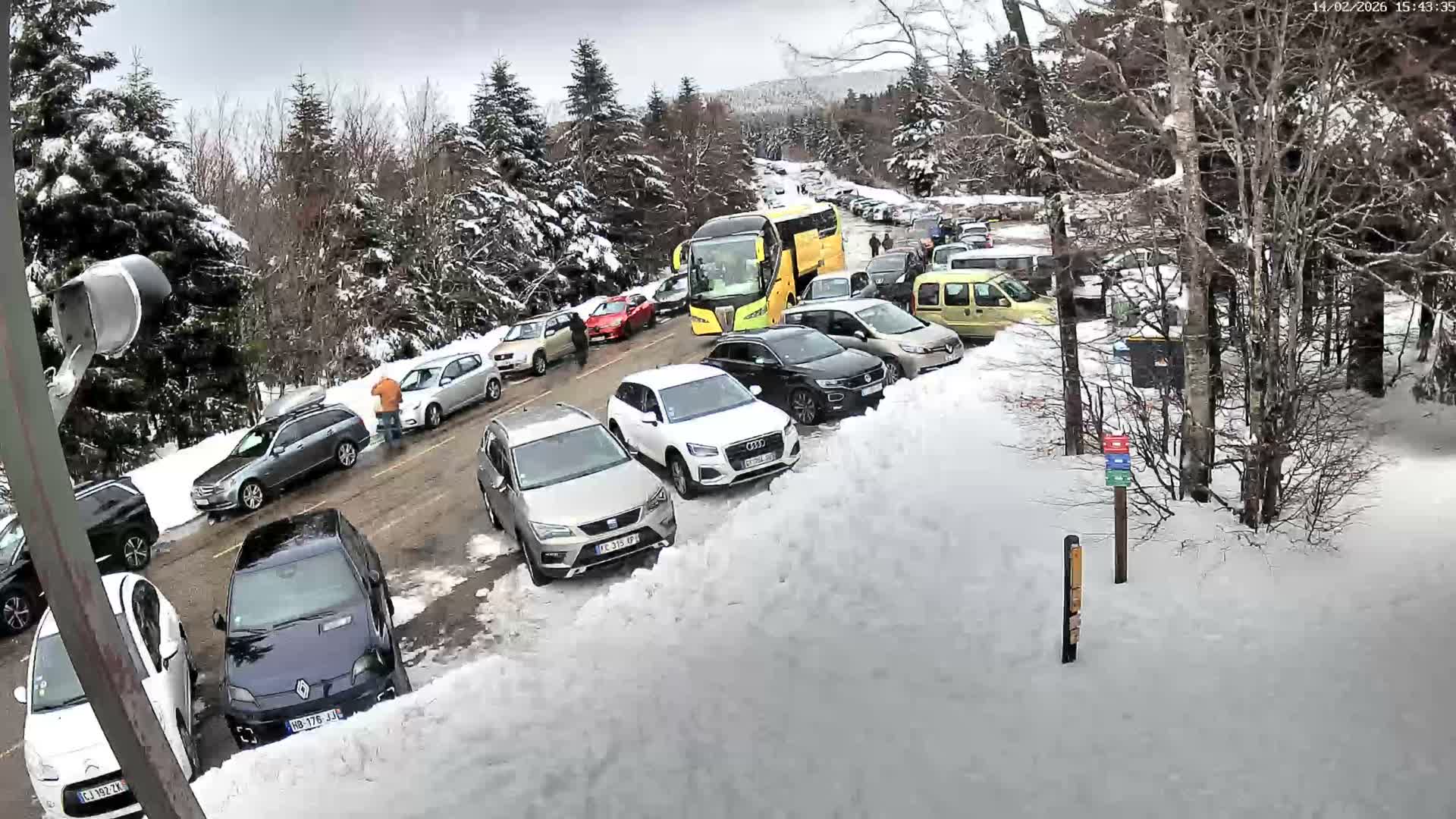 Val-d'Aigoual, Mount l'Aigoual - Station de Prat Peyrot 2 Live Cam - Le Vigan, Gard, Occitanie, France