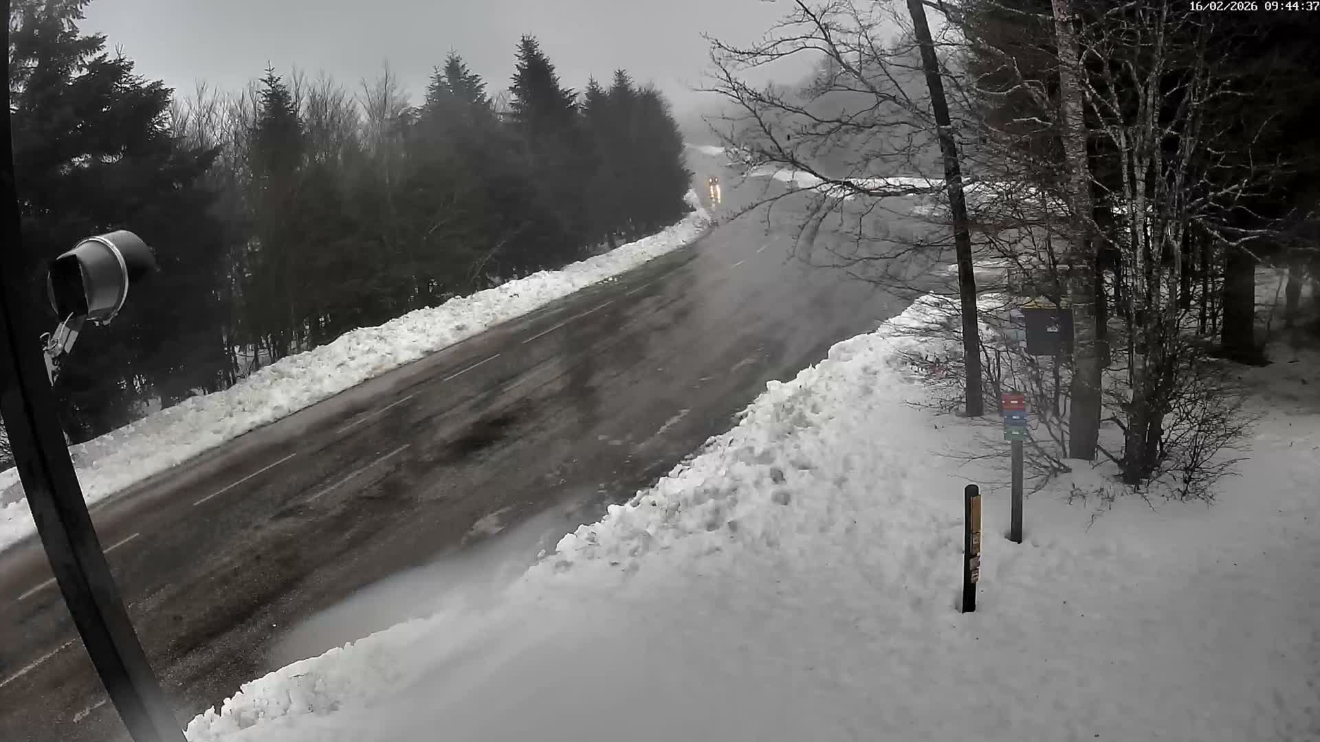 Val-d'Aigoual, Mount l'Aigoual - Station de Prat Peyrot 2 Live Cam - Le Vigan, Gard, Occitanie, France