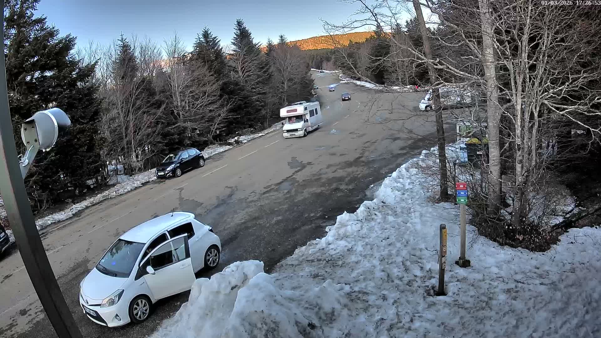 Val-d'Aigoual, Mount l'Aigoual - Station de Prat Peyrot 2 Live Cam - Le Vigan, Gard, Occitanie, France