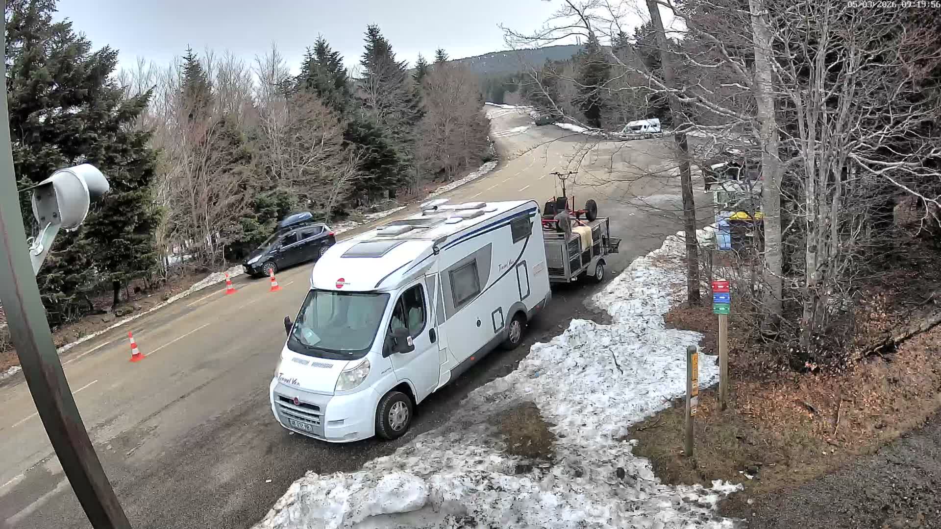 Val-d'Aigoual, Mount l'Aigoual - Station de Prat Peyrot 2 Live Cam - Le Vigan, Gard, Occitanie, France