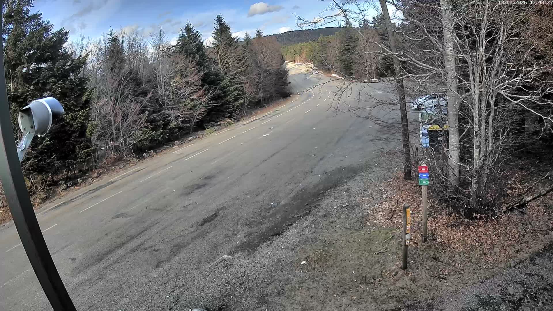 Val-d'Aigoual, Mount l'Aigoual - Station de Prat Peyrot 2 Live Cam - Le Vigan, Gard, Occitanie, France
