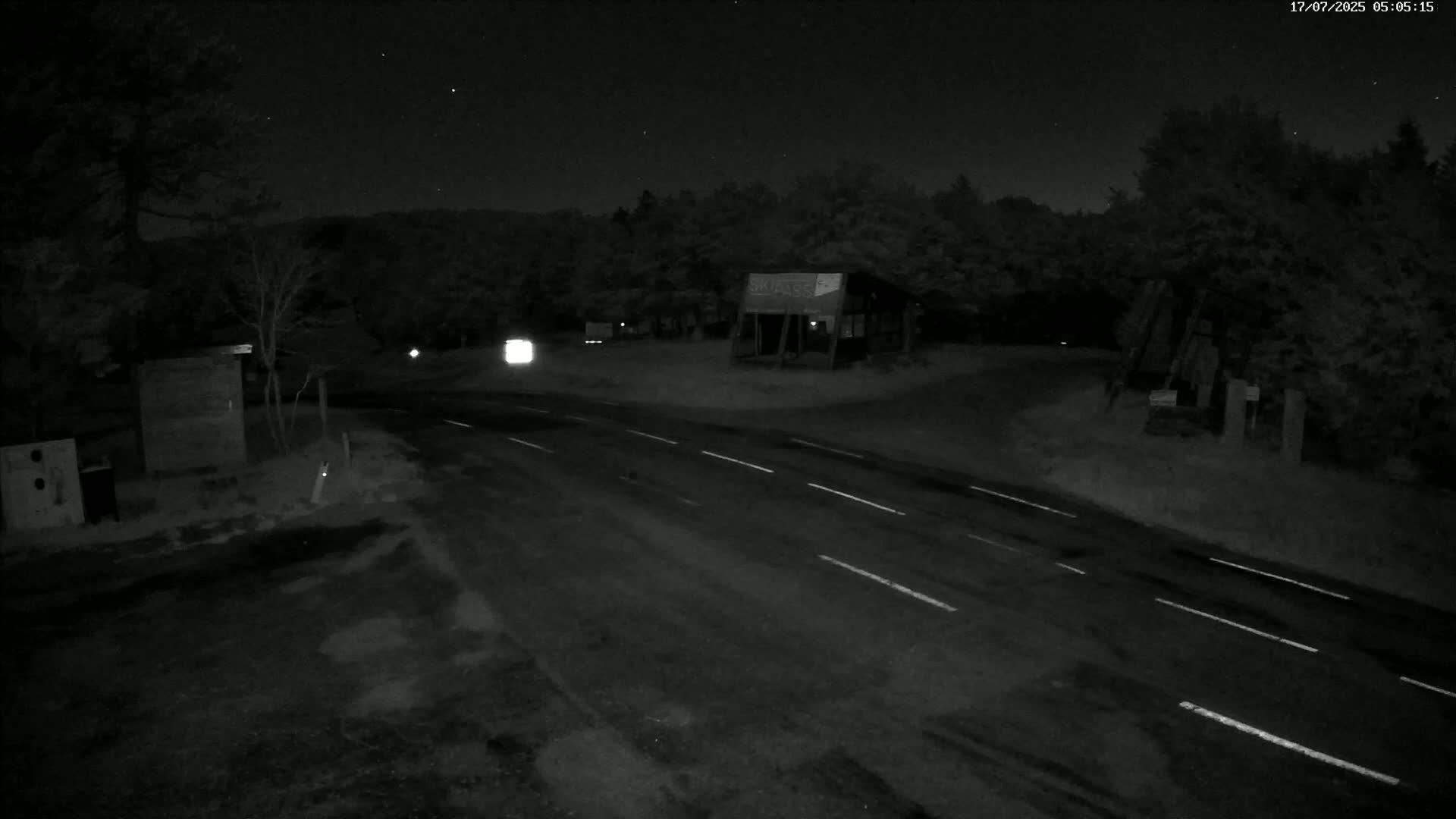 Val-d'Aigoual, l'Aigoual Mount , Station de Prat Peyrot 1 Live Cam - Le Vigan, Gard, Occitanie, France