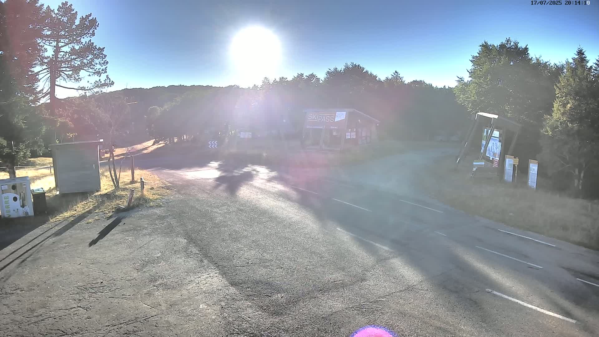 Val-d'Aigoual, l'Aigoual Mount , Station de Prat Peyrot 1 Live Cam - Le Vigan, Gard, Occitanie, France