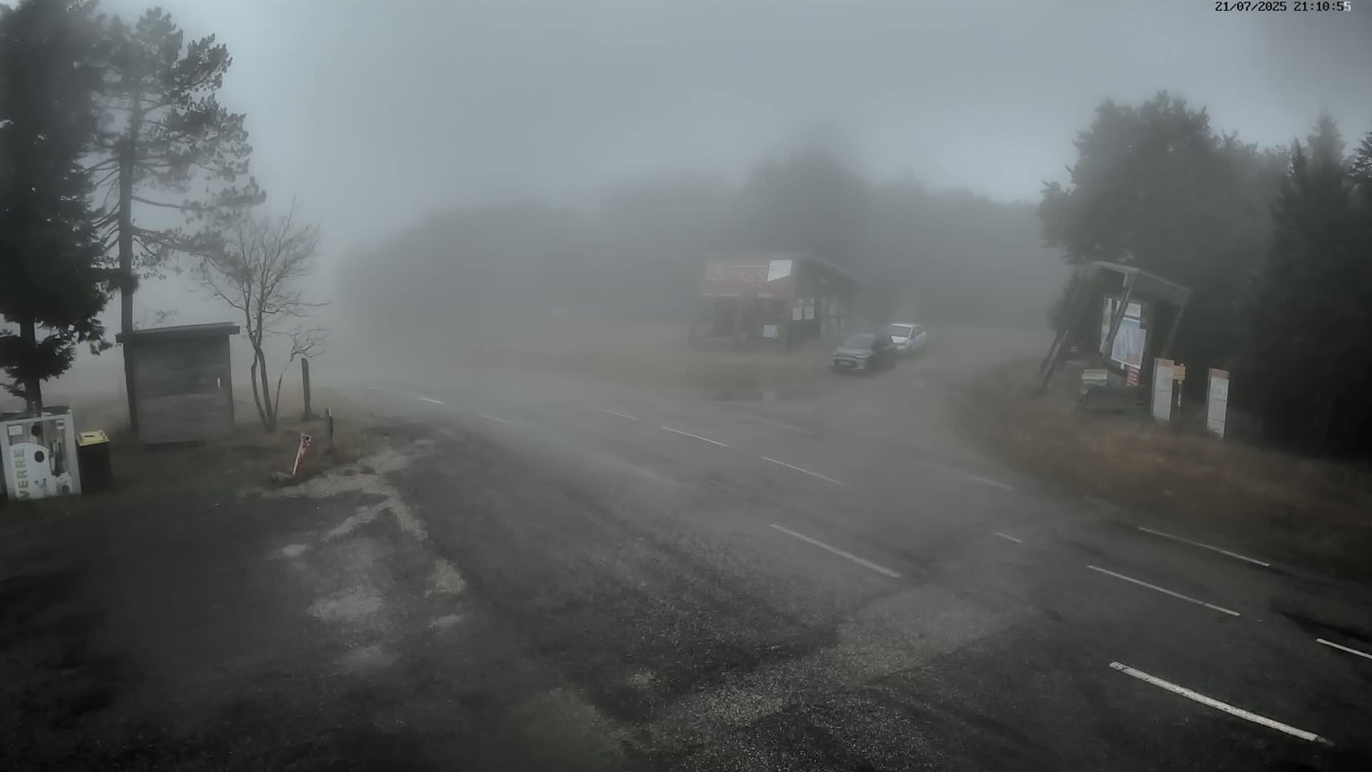 Val-d'Aigoual, l'Aigoual Mount , Station de Prat Peyrot 1 Live Cam - Le Vigan, Gard, Occitanie, France