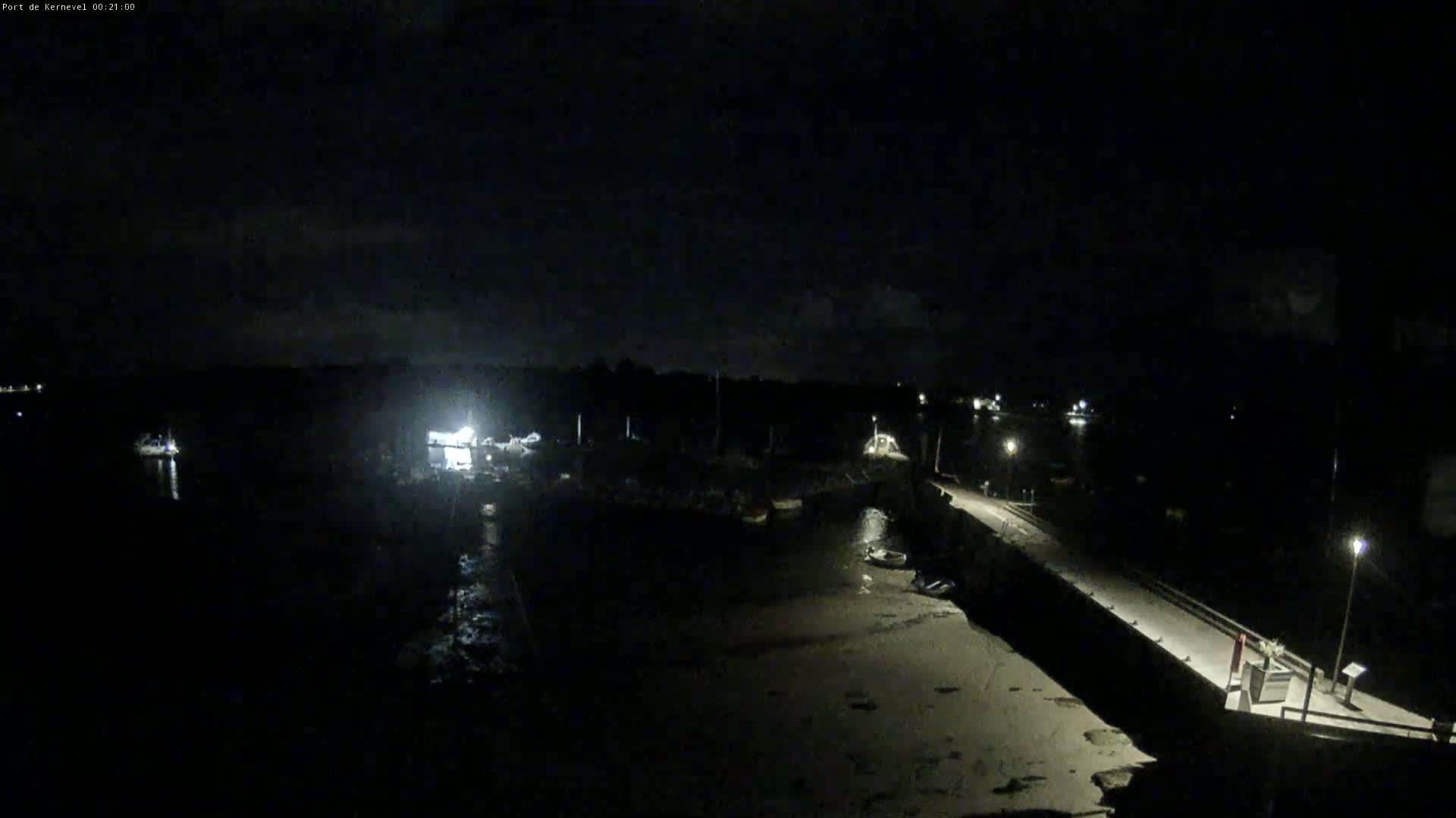 Port de Gavres Marine Live Cam - Lorient, Morbihan, Bretagne, France