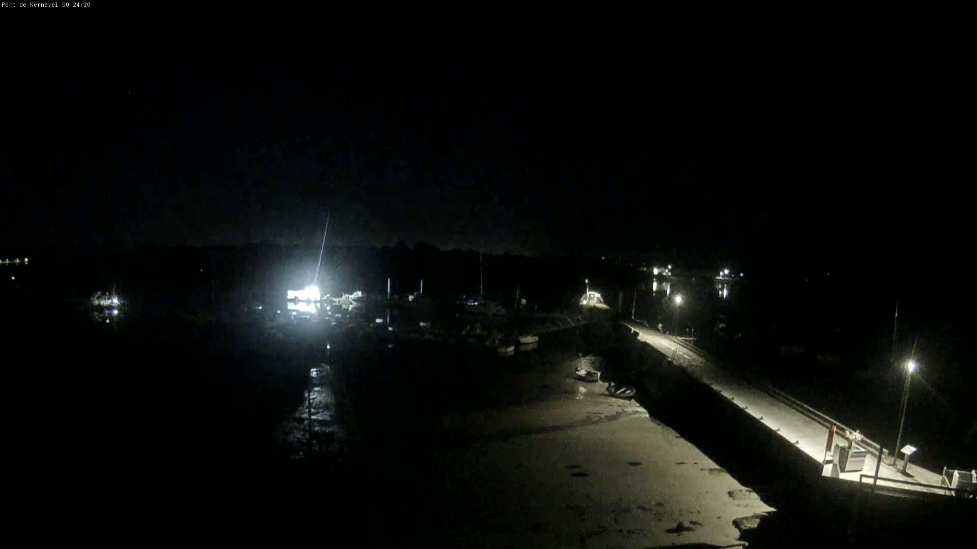 Port de Gavres Marine Live Cam - Lorient, Morbihan, Bretagne, France