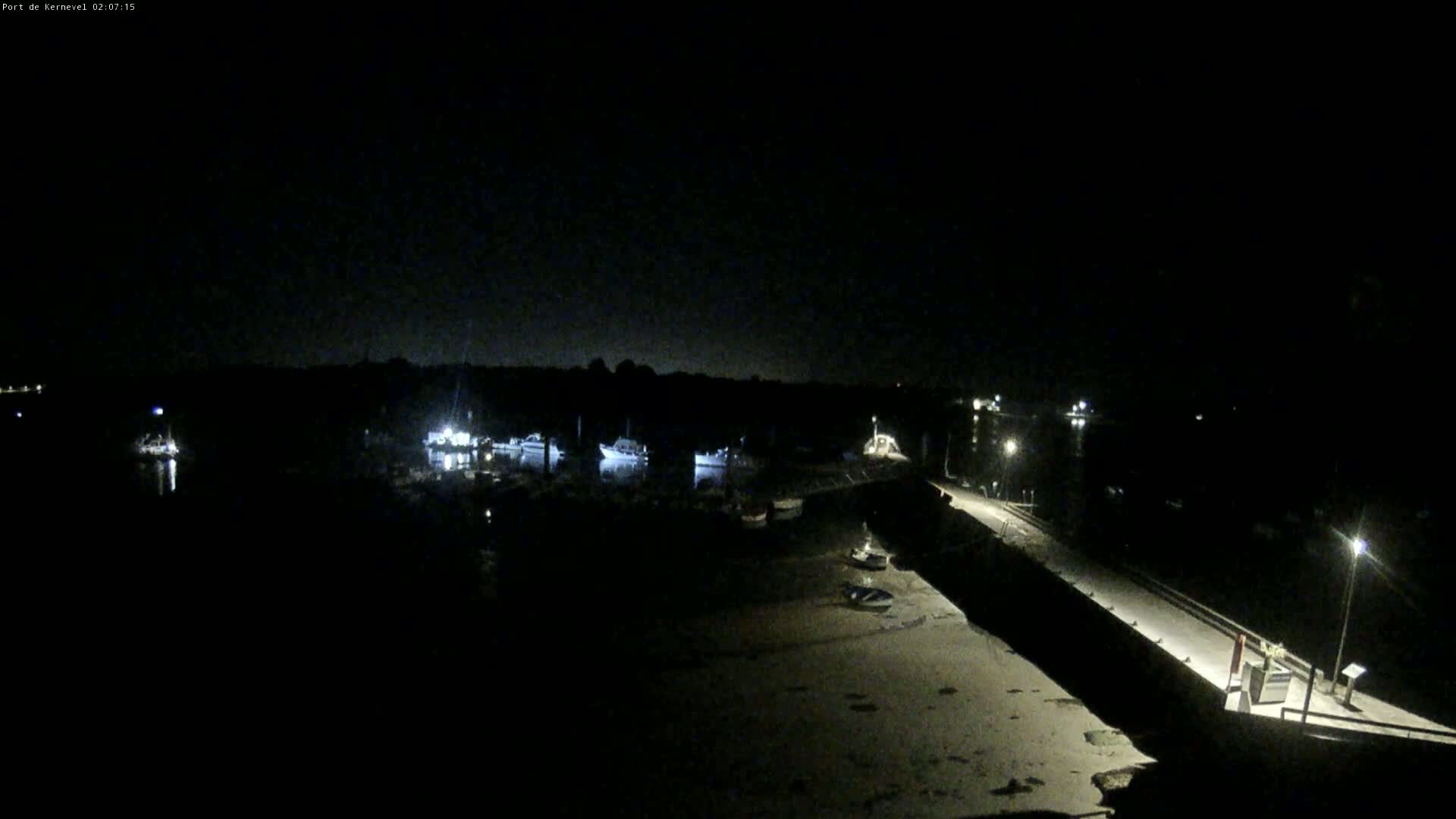 Port de Gavres Marine Live Cam - Lorient, Morbihan, Bretagne, France