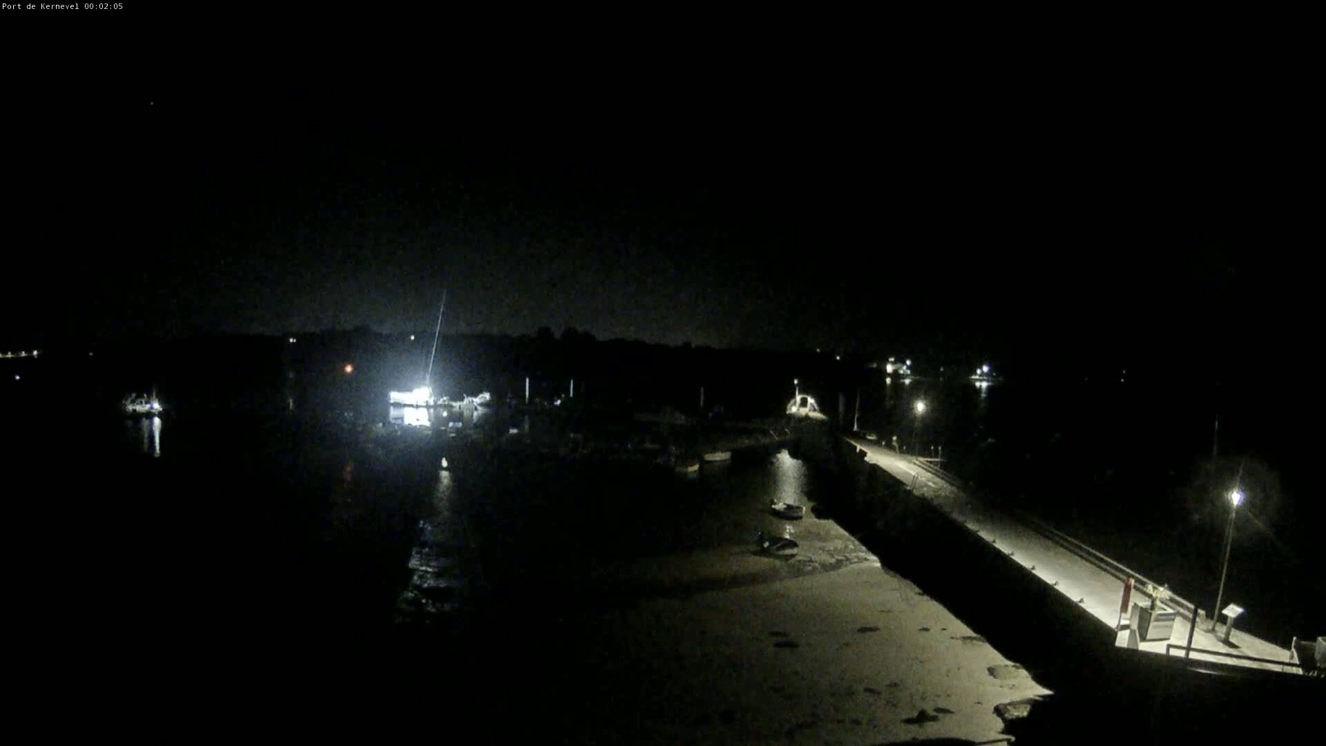 Port de Gavres Marine Live Cam - Lorient, Morbihan, Bretagne, France
