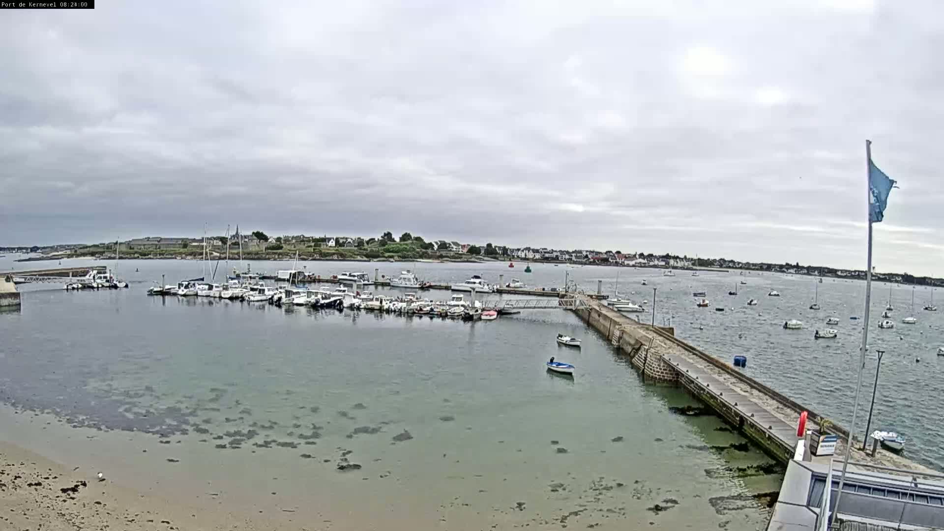 Port de Gavres Marine Live Cam - Lorient, Morbihan, Bretagne, France