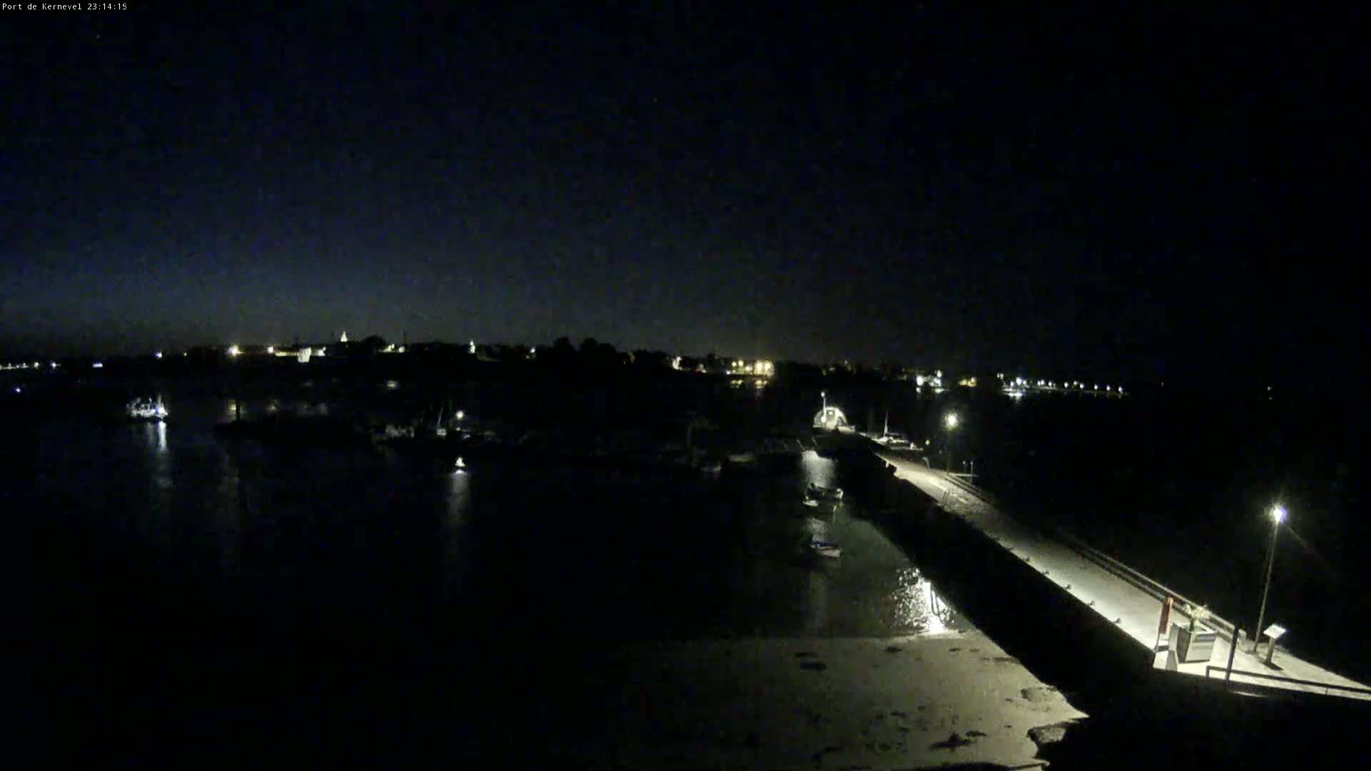 Port de Gavres Marine Live Cam - Lorient, Morbihan, Bretagne, France
