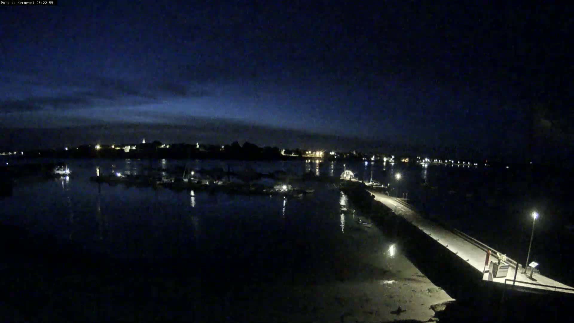 Port de Gavres Marine Live Cam - Lorient, Morbihan, Bretagne, France