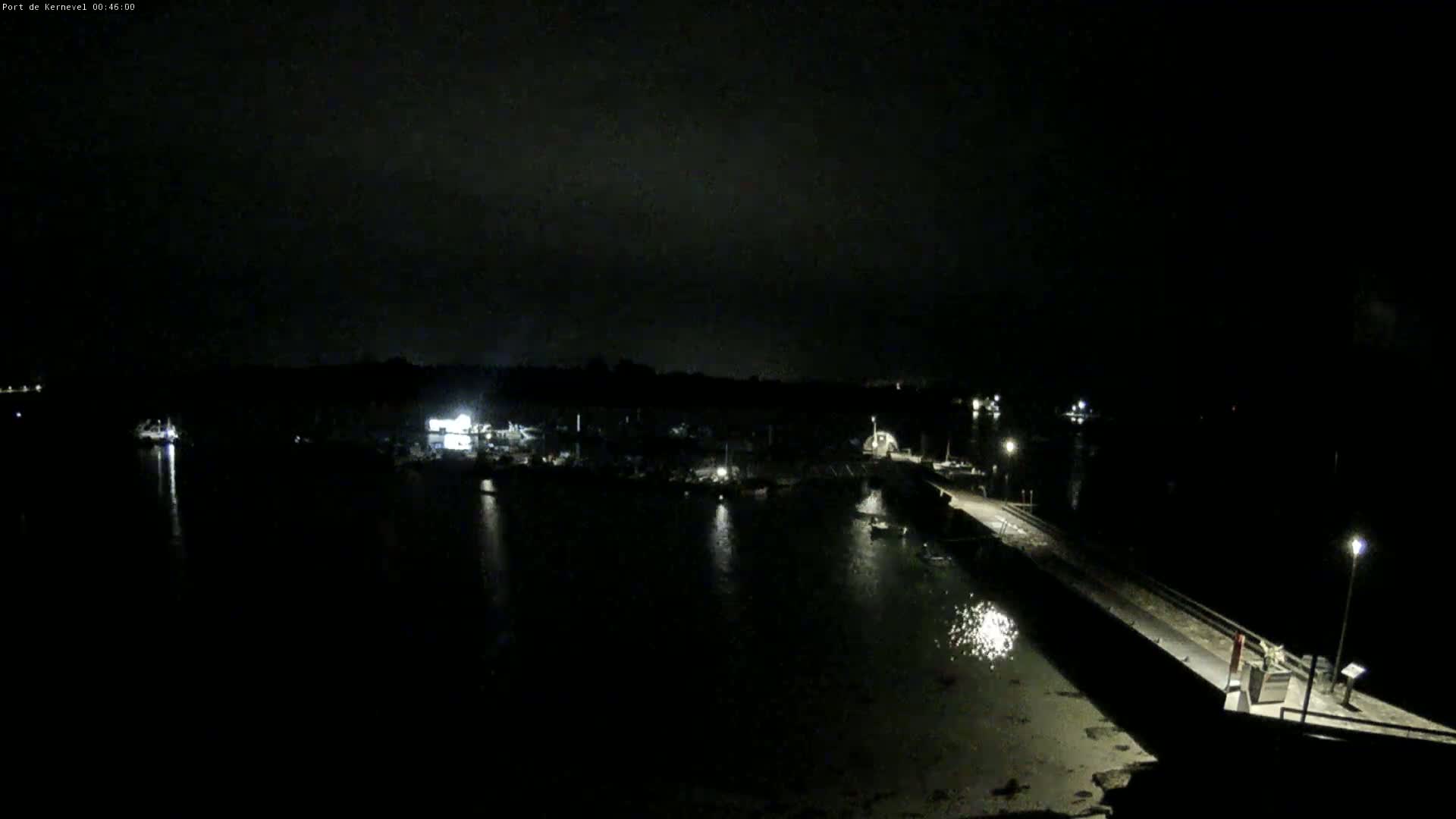 Port de Gavres Marine Live Cam - Lorient, Morbihan, Bretagne, France