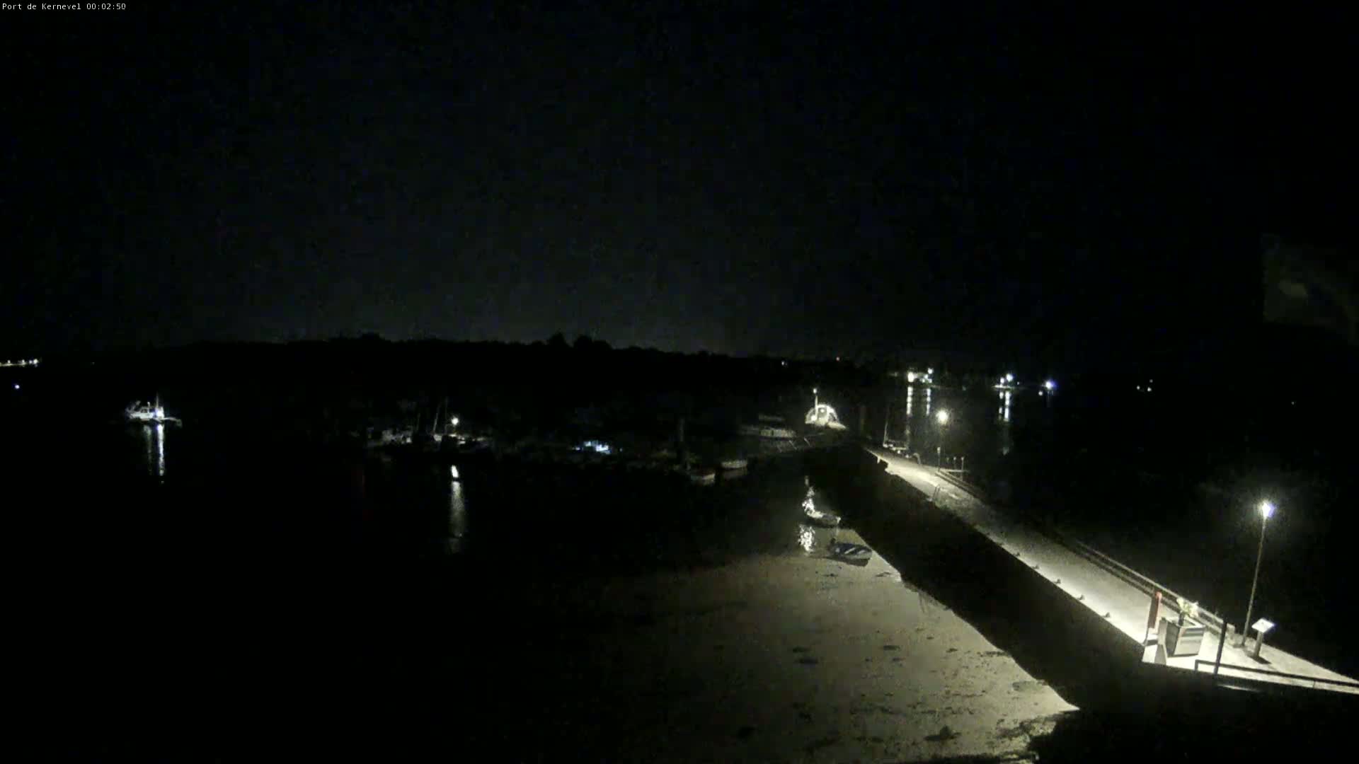Port de Gavres Marine Live Cam - Lorient, Morbihan, Bretagne, France