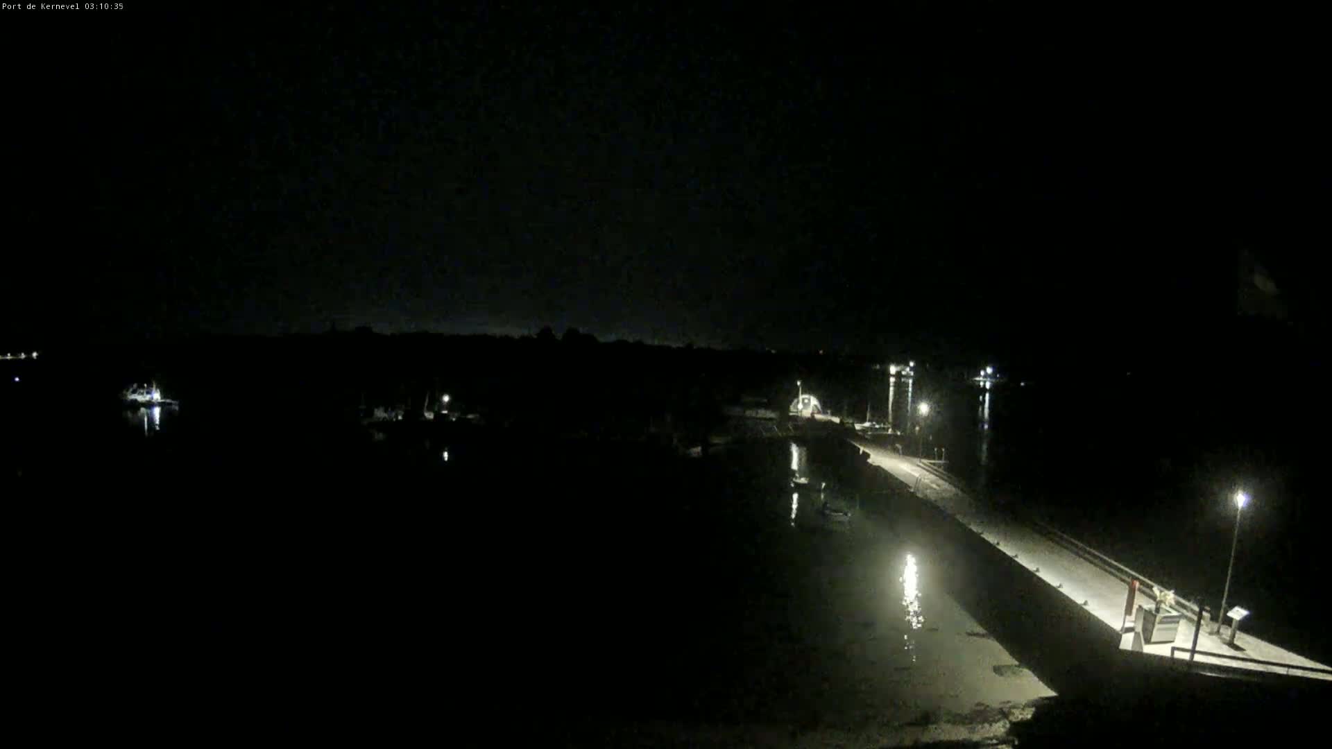 Port de Gavres Marine Live Cam - Lorient, Morbihan, Bretagne, France