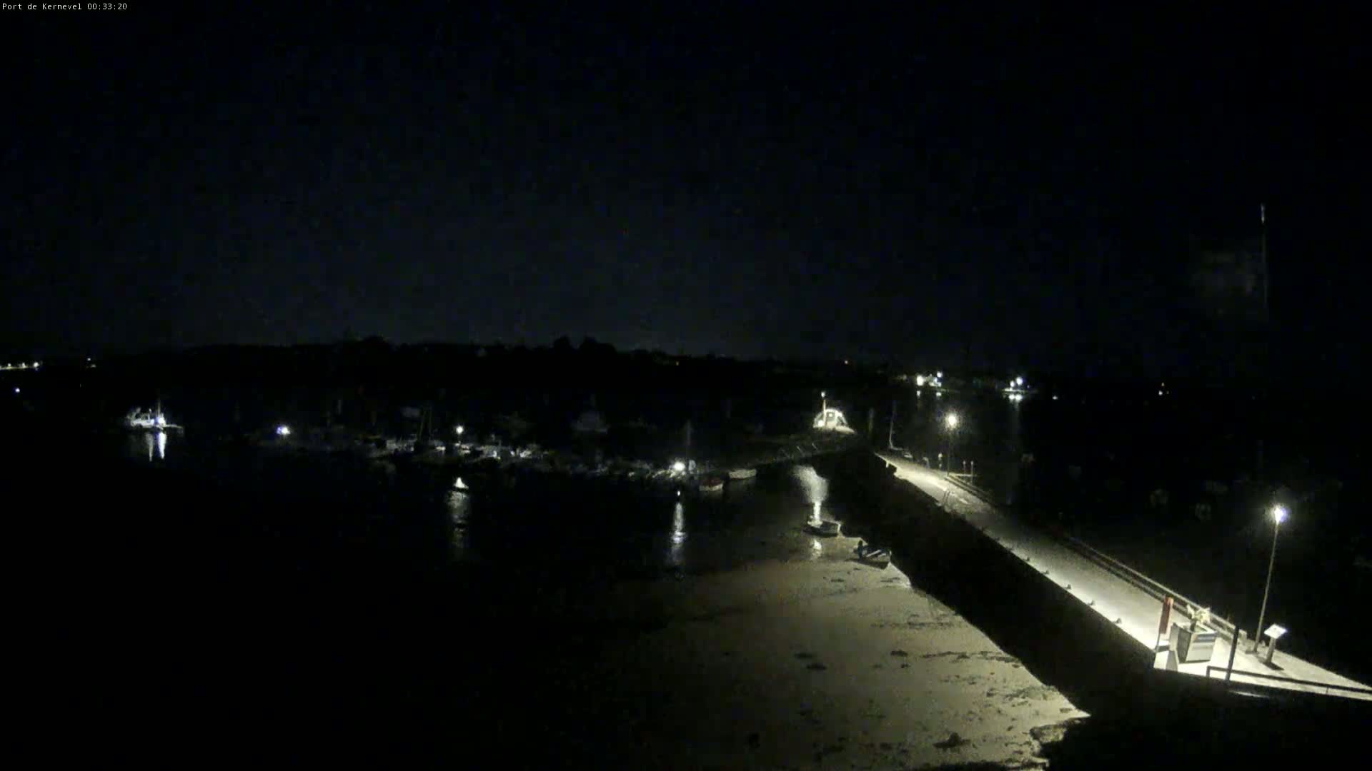 Port de Gavres Marine Live Cam - Lorient, Morbihan, Bretagne, France