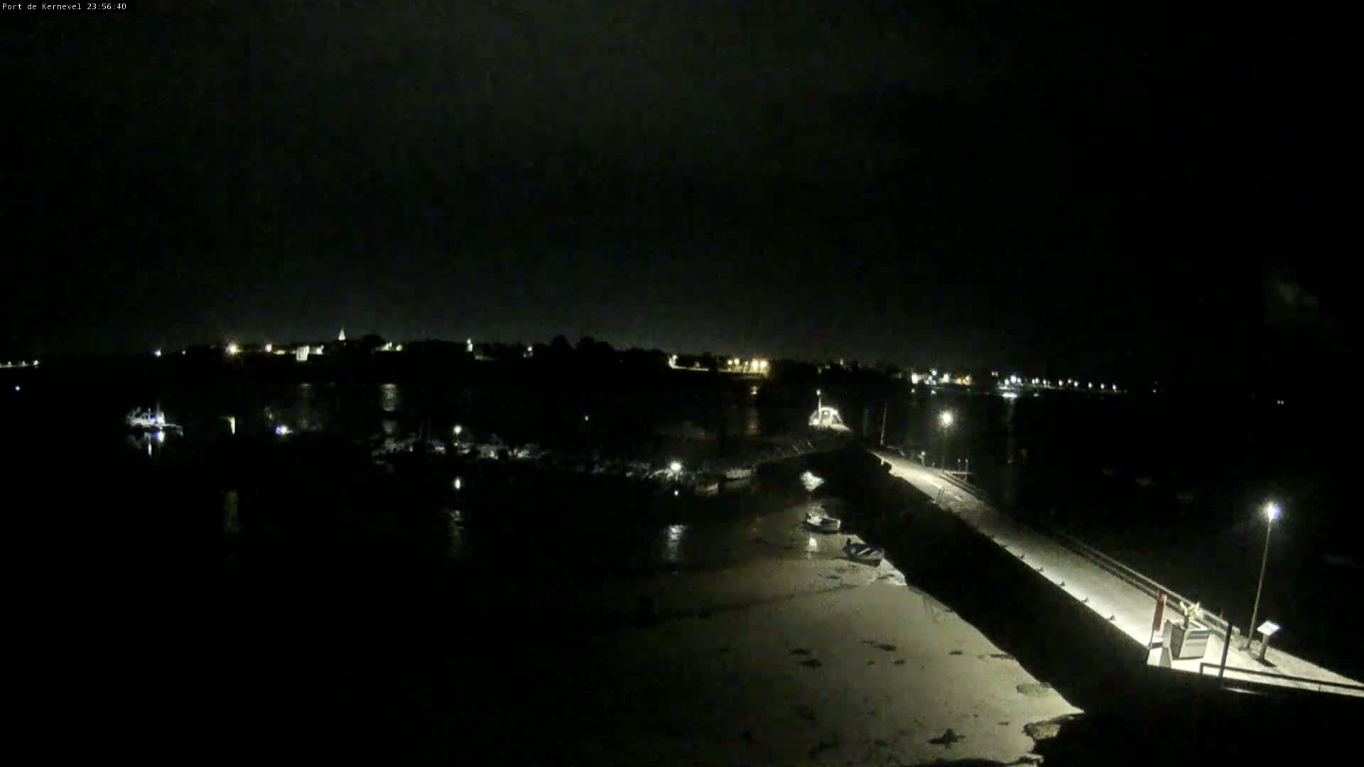Port de Gavres Marine Live Cam - Lorient, Morbihan, Bretagne, France