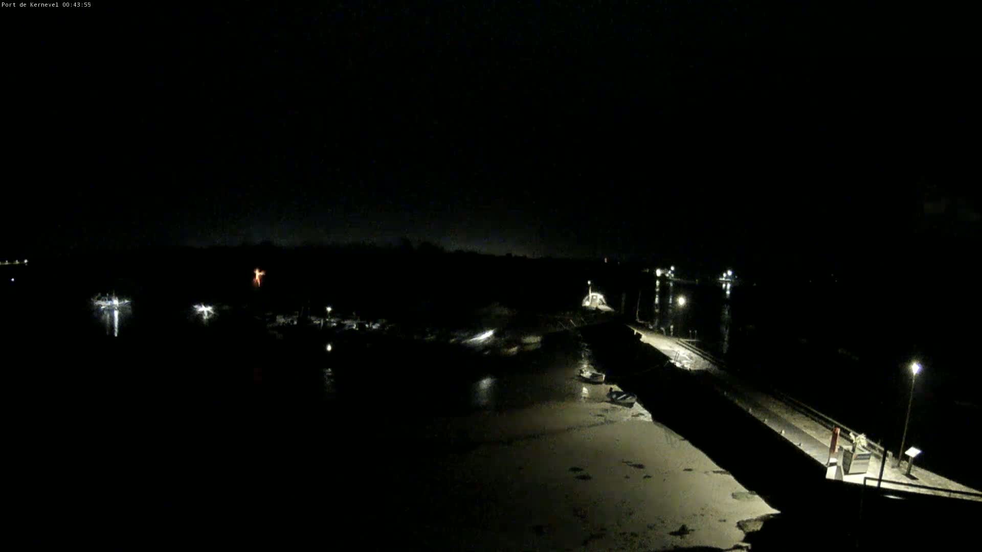 Port de Gavres Marine Live Cam - Lorient, Morbihan, Bretagne, France