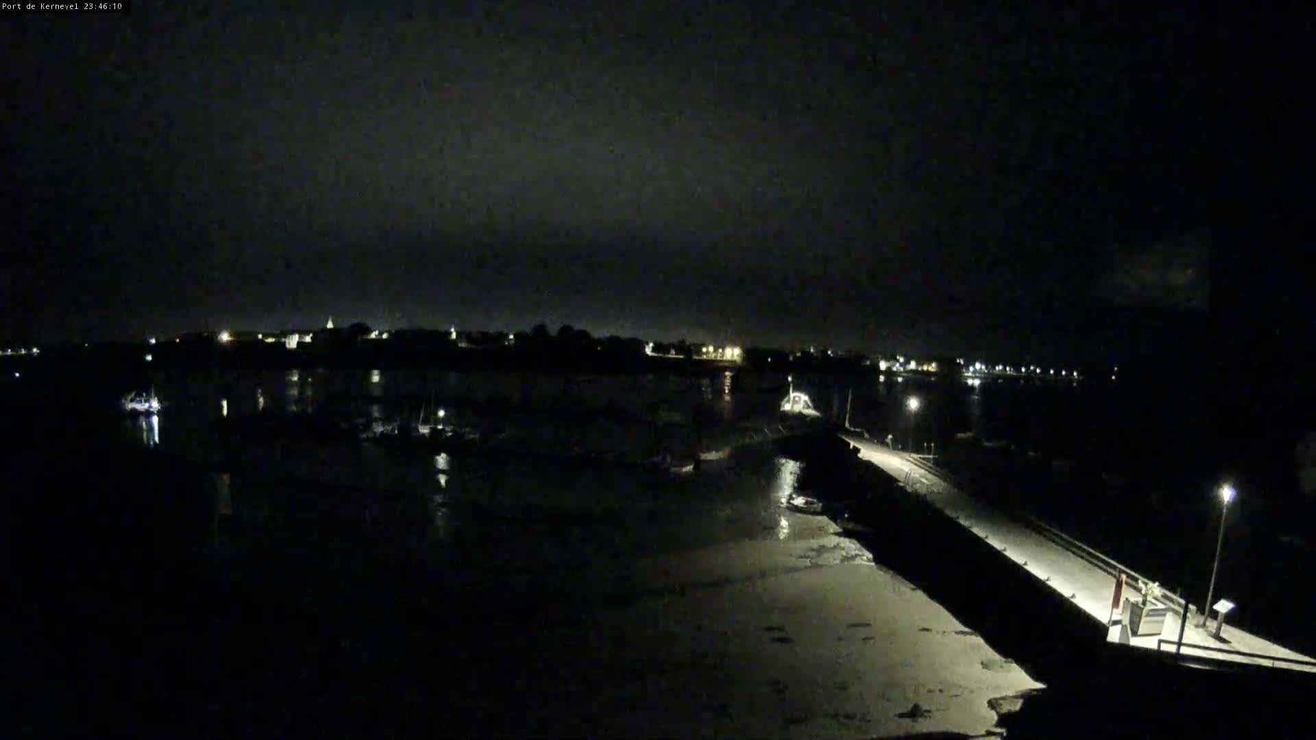 Port de Gavres Marine Live Cam - Lorient, Morbihan, Bretagne, France