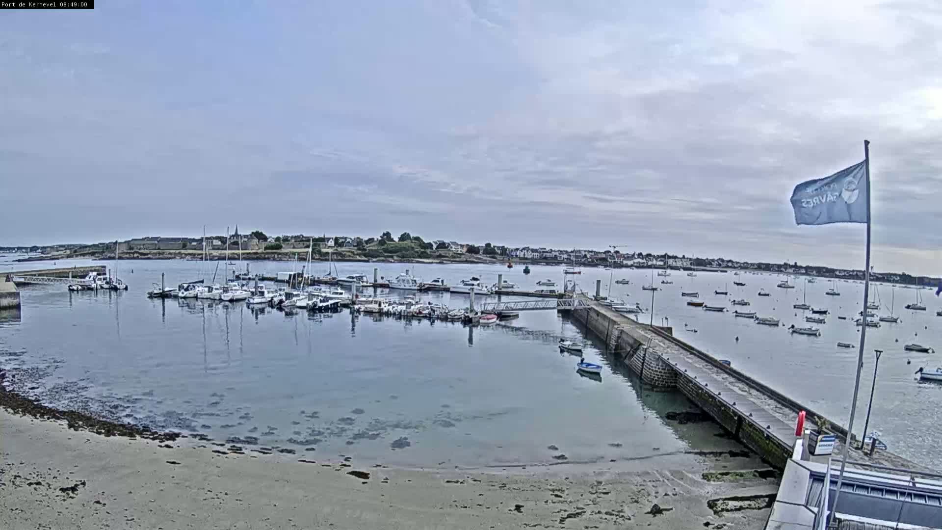 Port de Gavres Marine Live Cam - Lorient, Morbihan, Bretagne, France