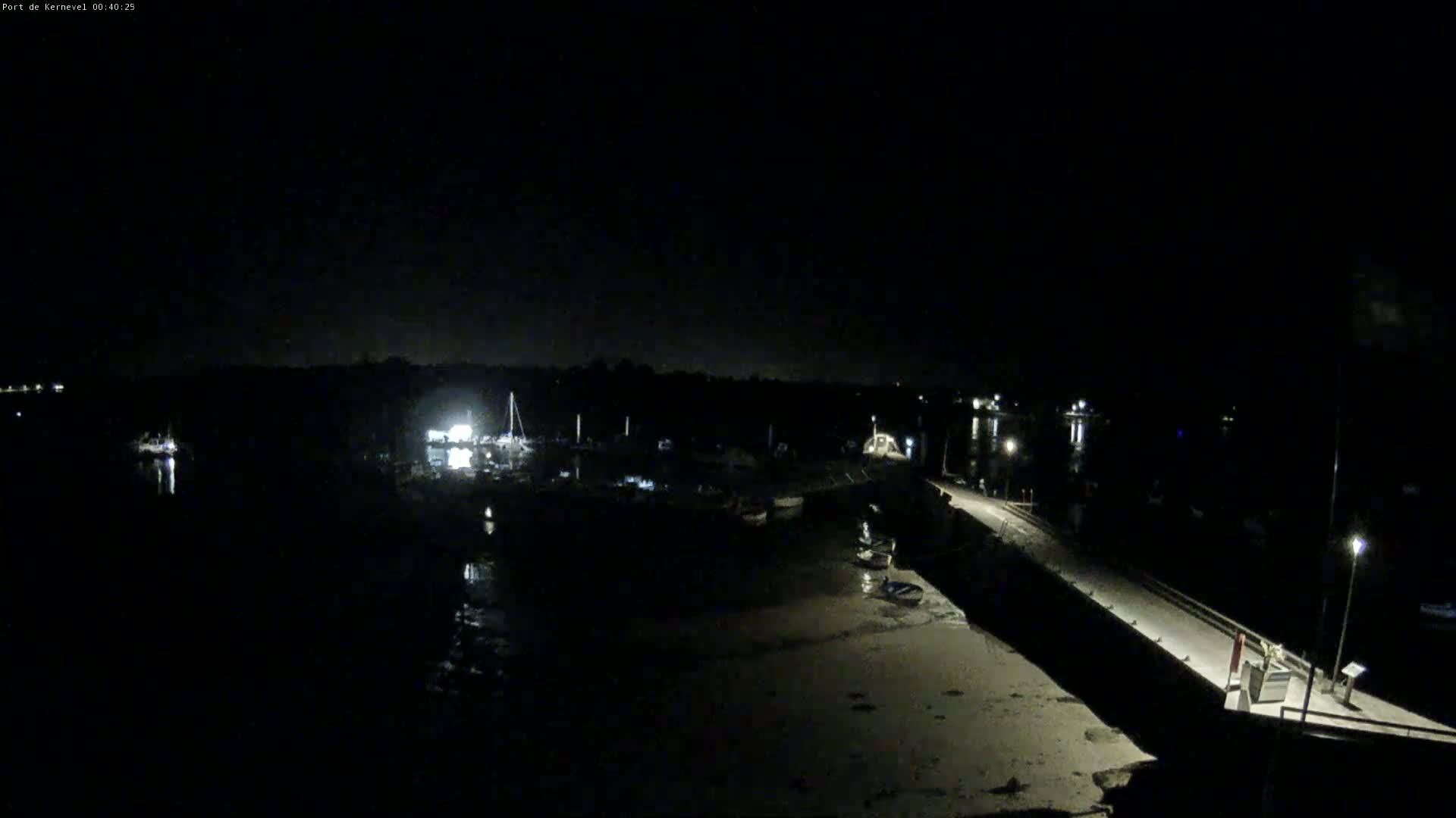 Port de Gavres Marine Live Cam - Lorient, Morbihan, Bretagne, France