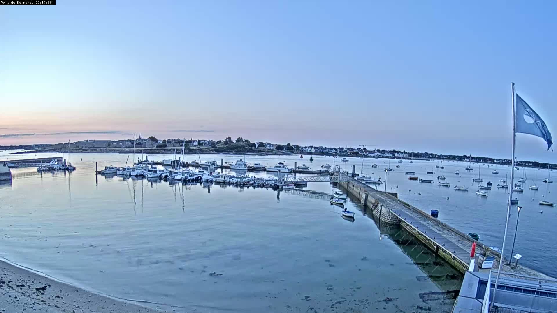 Port de Gavres Marine Live Cam - Lorient, Morbihan, Bretagne, France