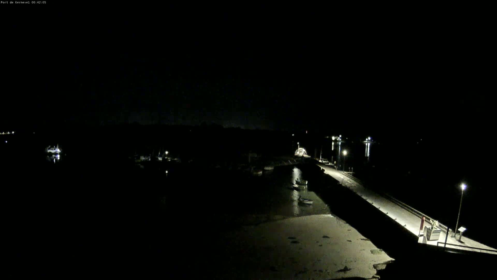 Port de Gavres Marine Live Cam - Lorient, Morbihan, Bretagne, France