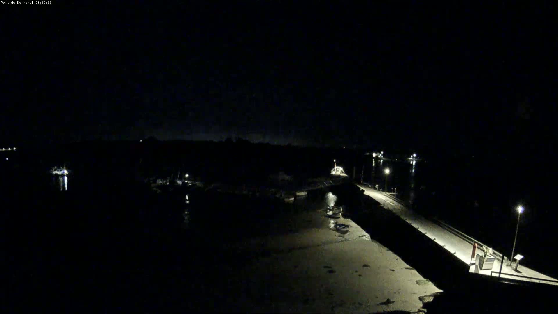 Port de Gavres Marine Live Cam - Lorient, Morbihan, Bretagne, France