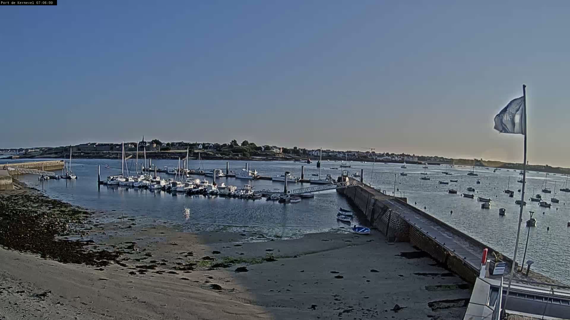 Port de Gavres Marine Live Cam - Lorient, Morbihan, Bretagne, France