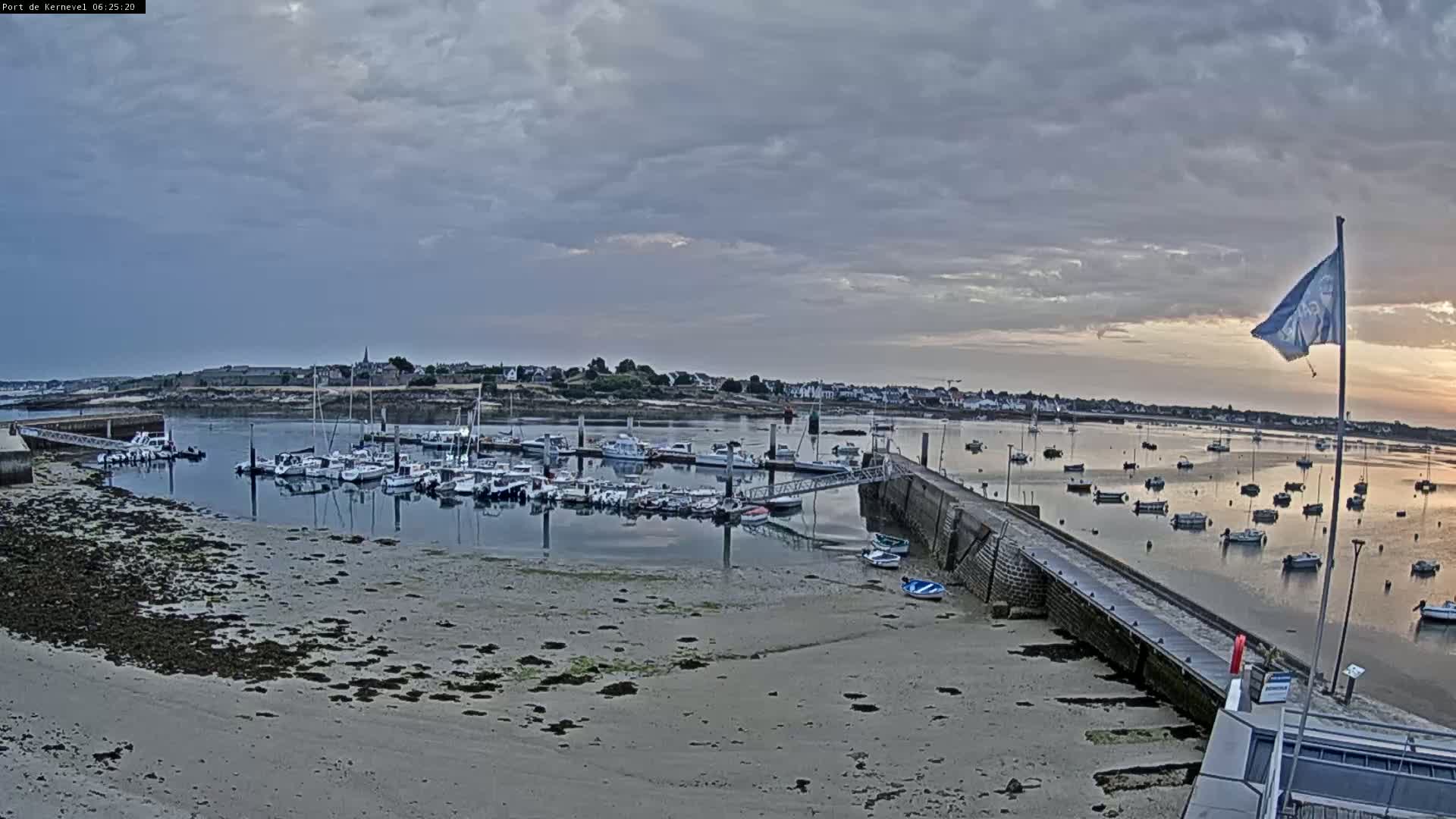 Port de Gavres Marine Live Cam - Lorient, Morbihan, Bretagne, France