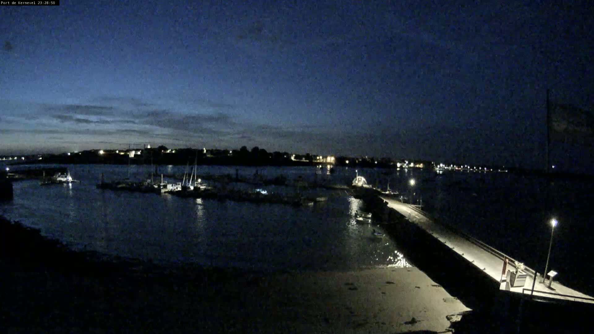 Port de Gavres Marine Live Cam - Lorient, Morbihan, Bretagne, France