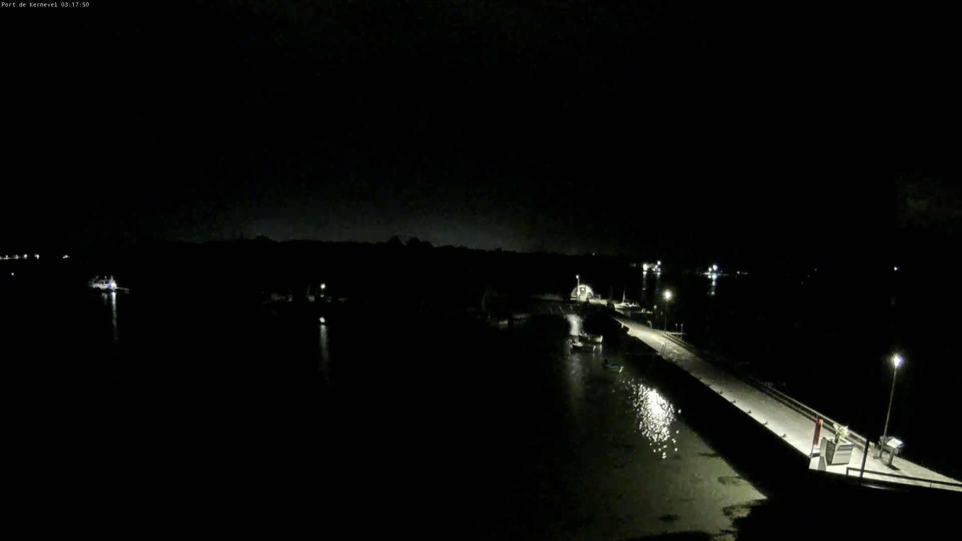 Port de Gavres Marine Live Cam - Lorient, Morbihan, Bretagne, France