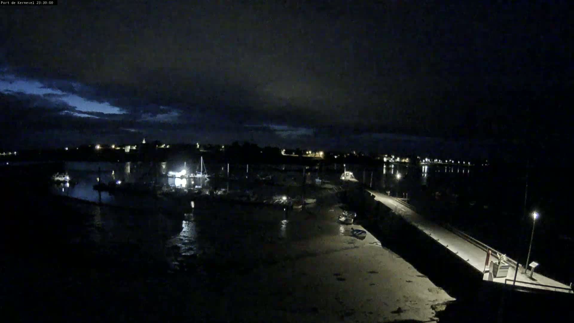 Port de Gavres Marine Live Cam - Lorient, Morbihan, Bretagne, France
