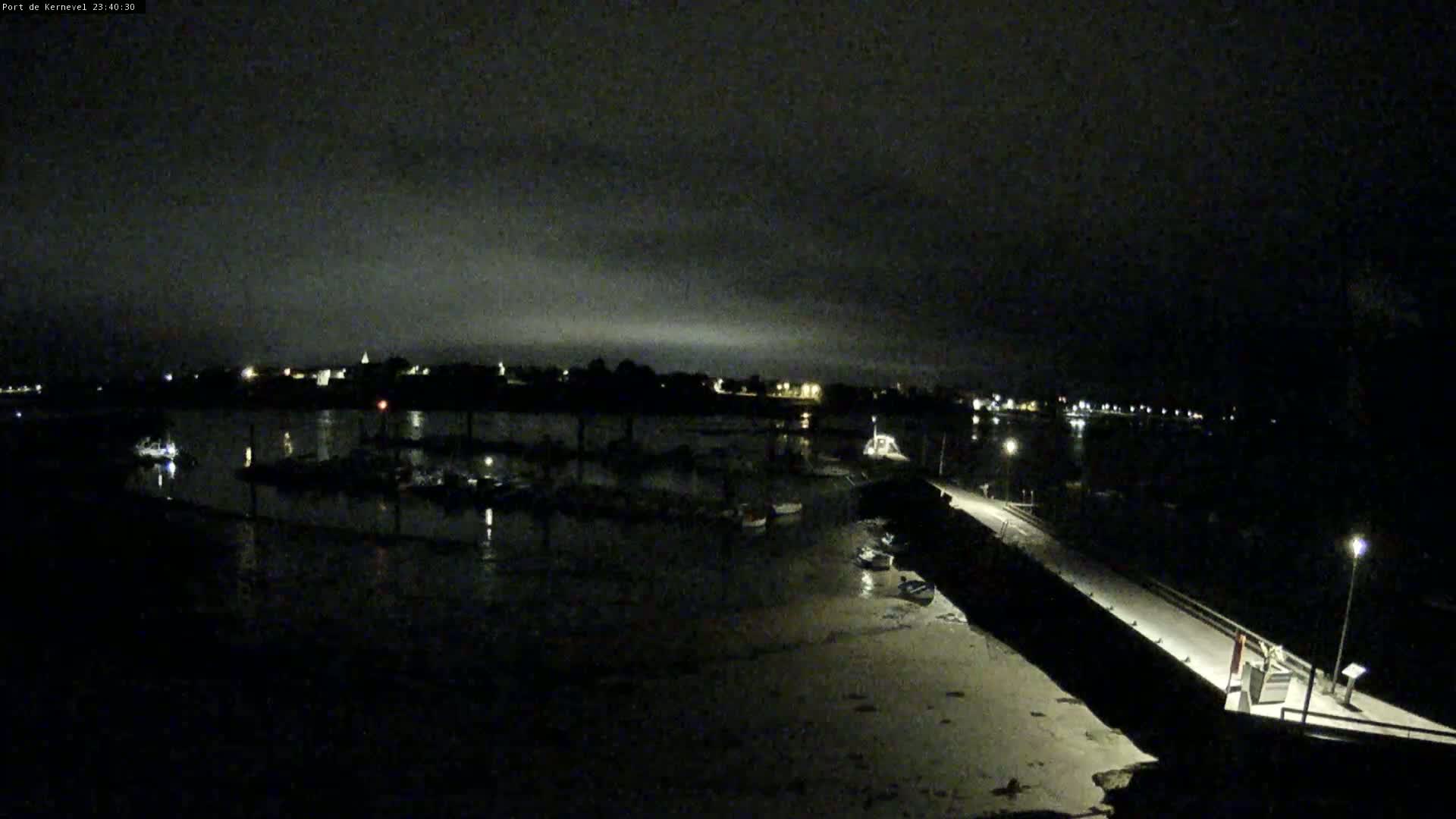 Port de Gavres Marine Live Cam - Lorient, Morbihan, Bretagne, France
