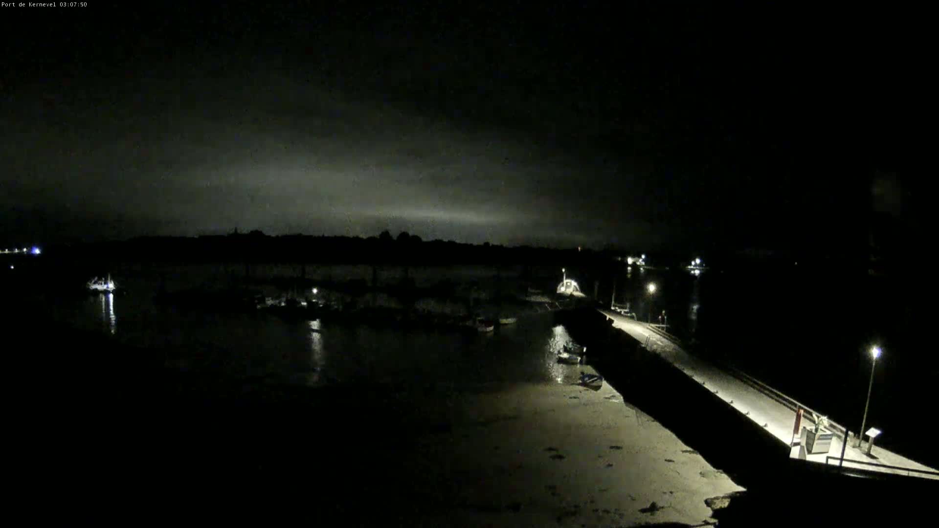 Port de Gavres Marine Live Cam - Lorient, Morbihan, Bretagne, France