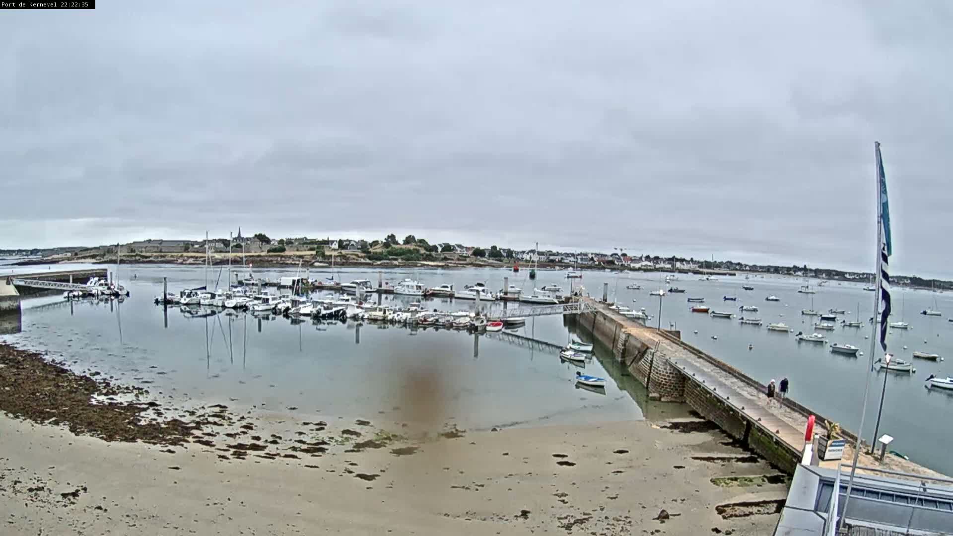 Port de Gavres Marine Live Cam - Lorient, Morbihan, Bretagne, France