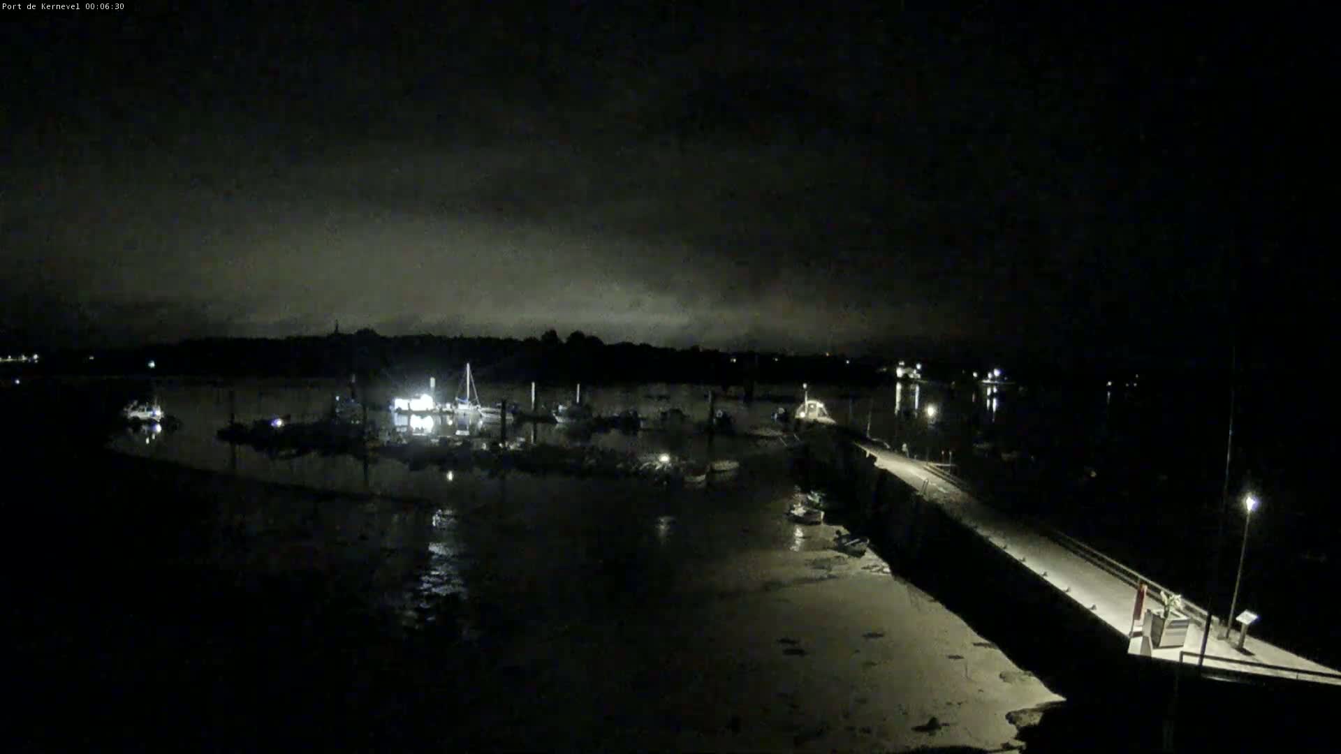 Port de Gavres Marine Live Cam - Lorient, Morbihan, Bretagne, France