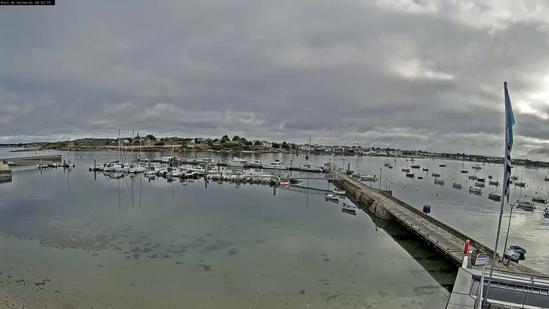 Port de Gavres Marine Live Cam - Lorient, Morbihan, Bretagne, France