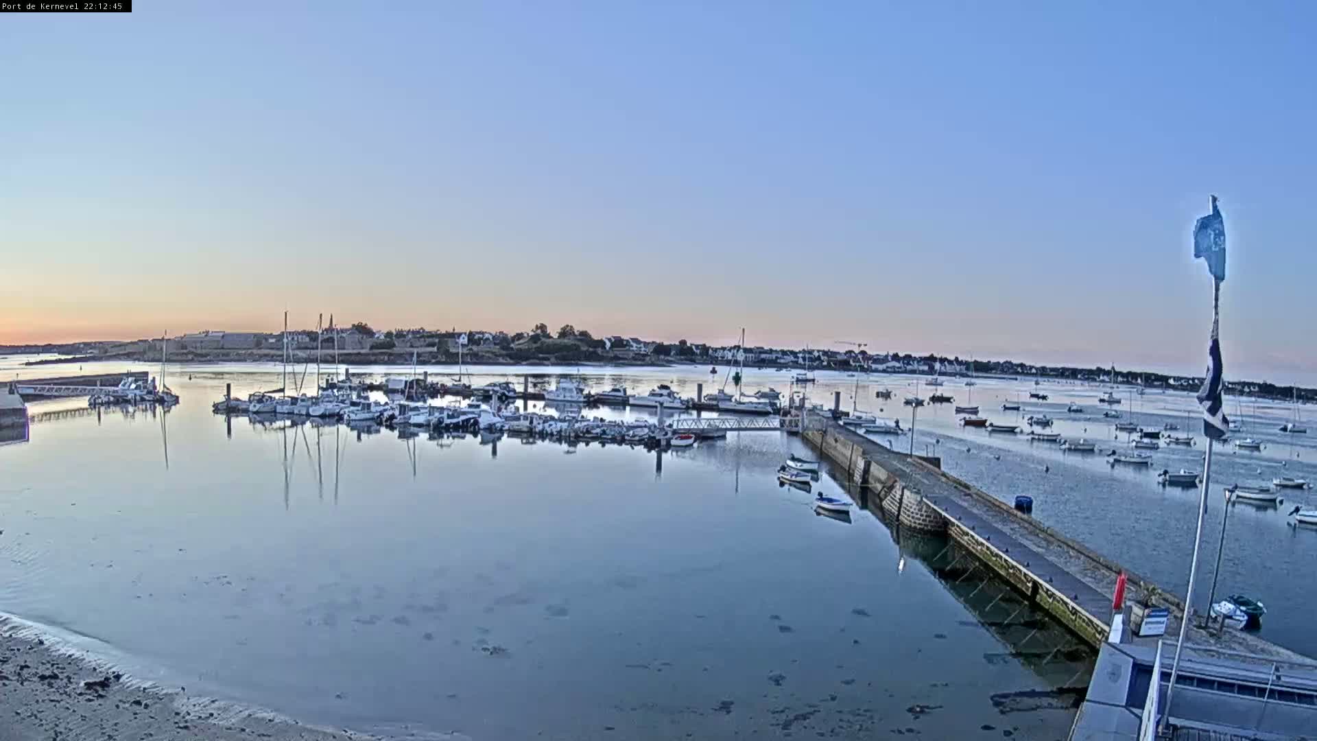 Port de Gavres Marine Live Cam - Lorient, Morbihan, Bretagne, France