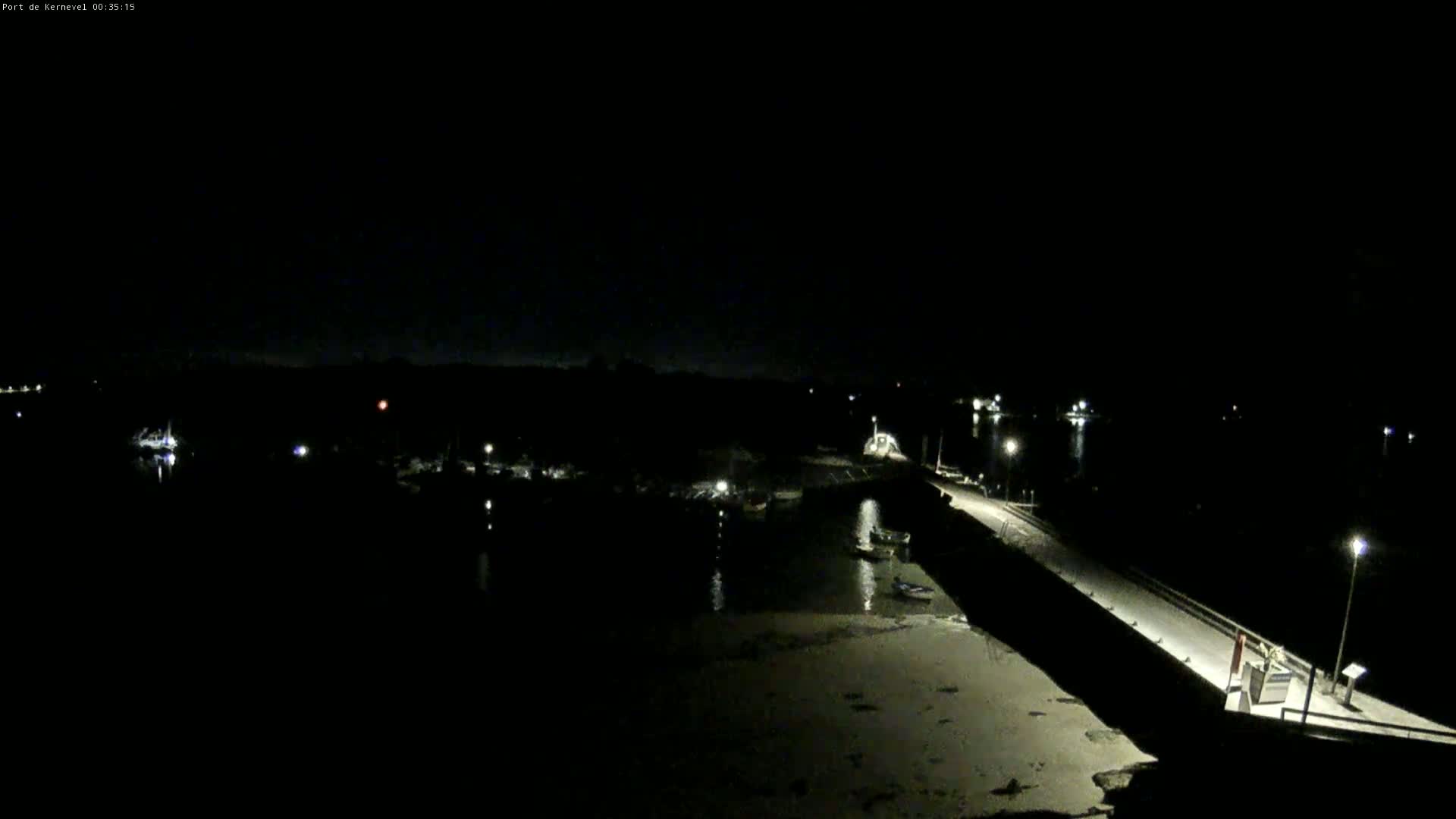 Port de Gavres Marine Live Cam - Lorient, Morbihan, Bretagne, France